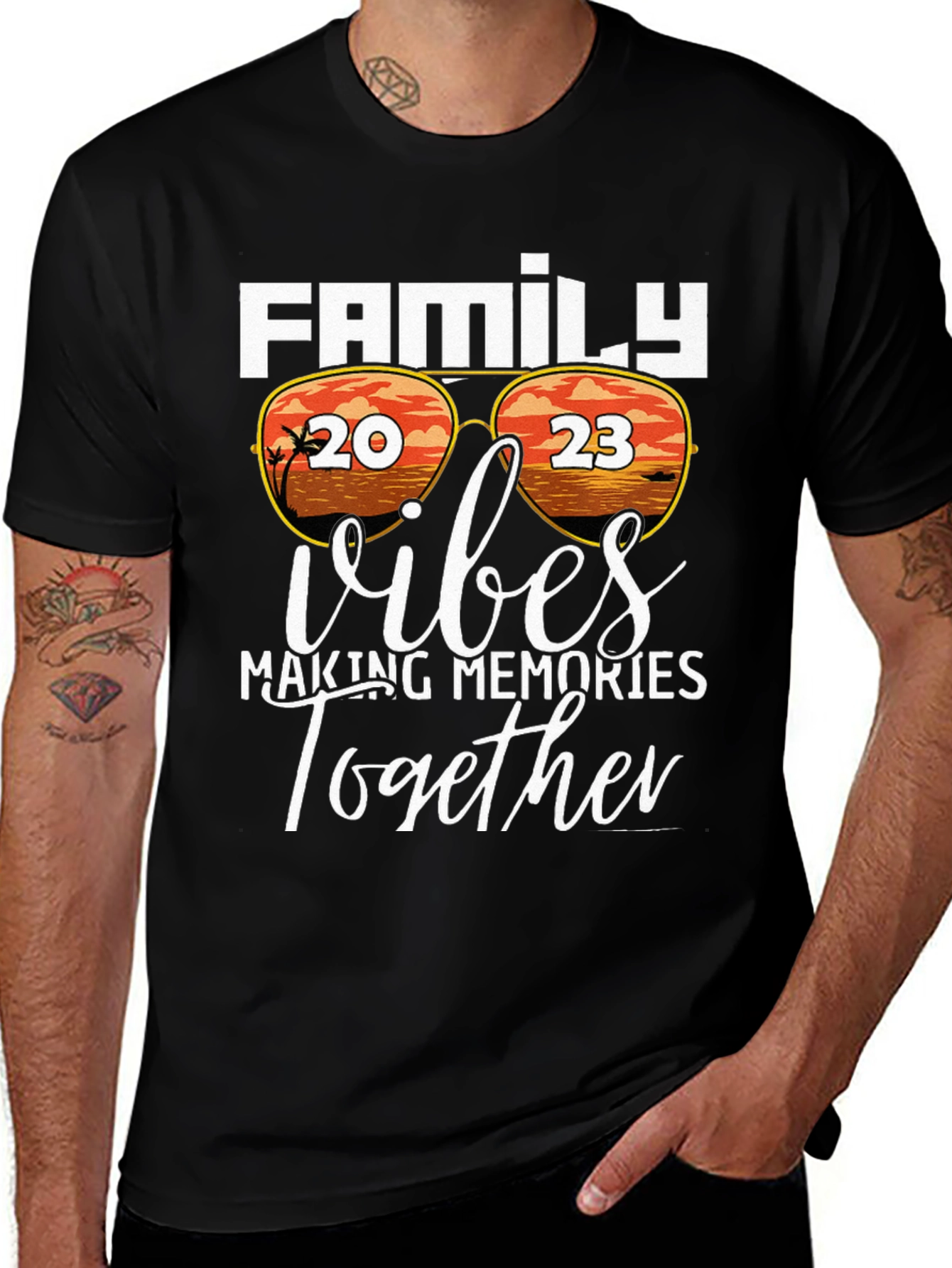 Family Vibes 2023 T-Shirt - Making Memories Together