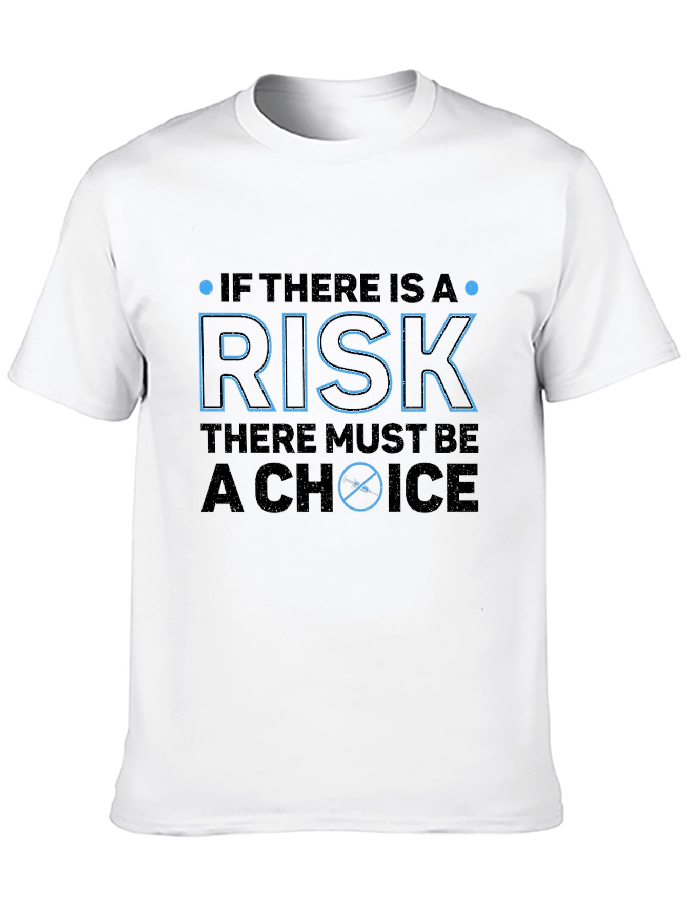 Risk and Choice Graphic Tee - Black T-Shirt