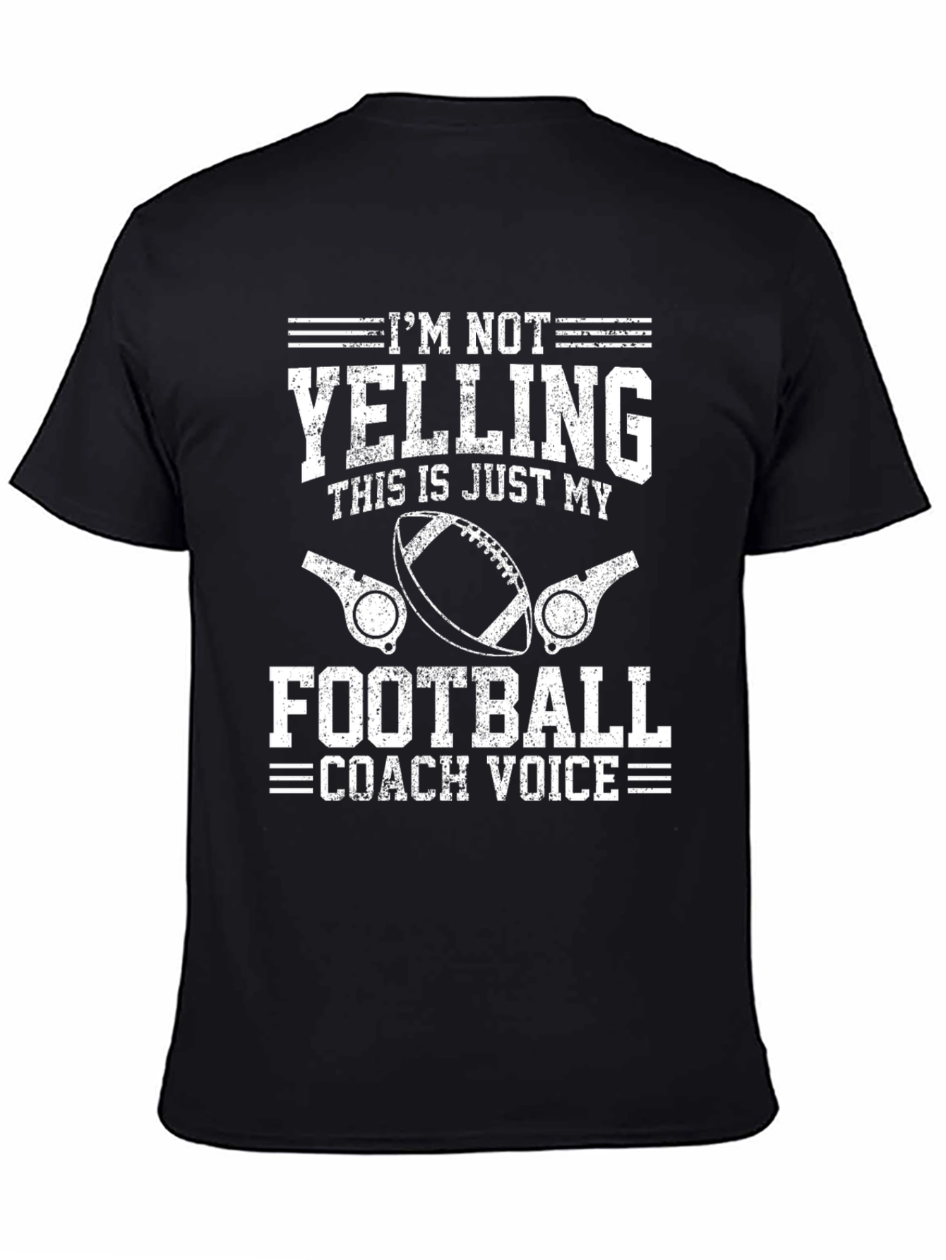 Football Coach Voice Graphic T-Shirt
