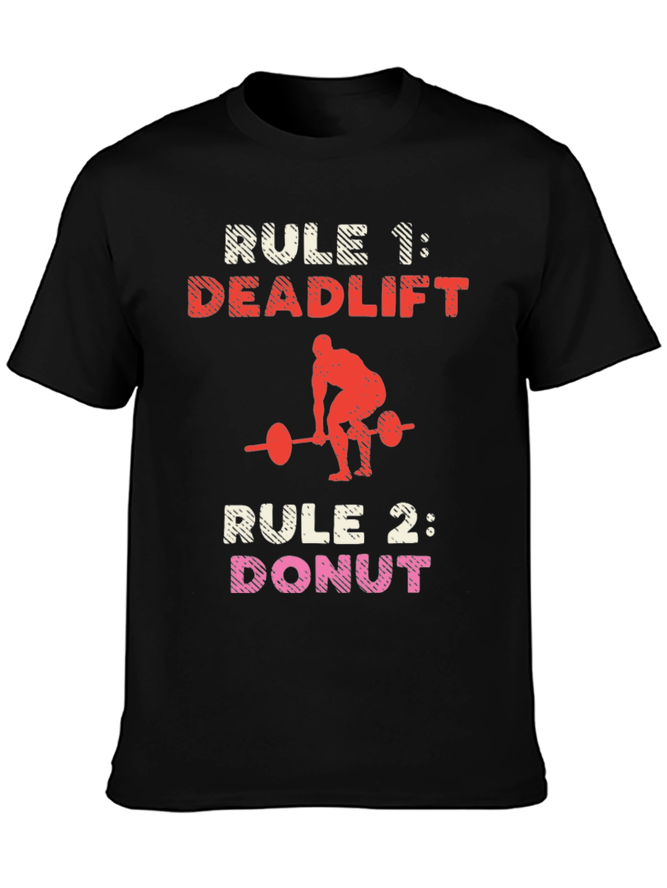 Deadlift and Donuts Graphic T-Shirt