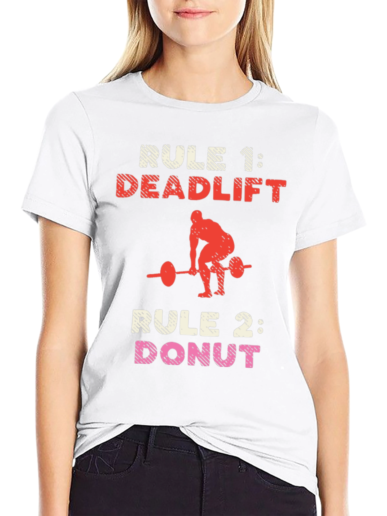 Deadlift and Donuts Graphic T-Shirt