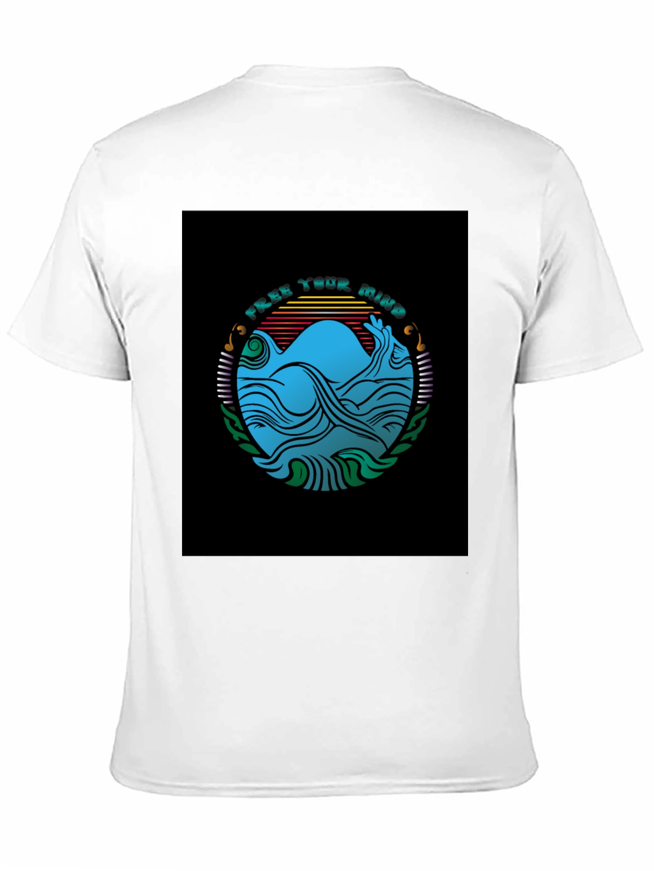 Free Your Mind Graphic Tee - Black T-Shirt