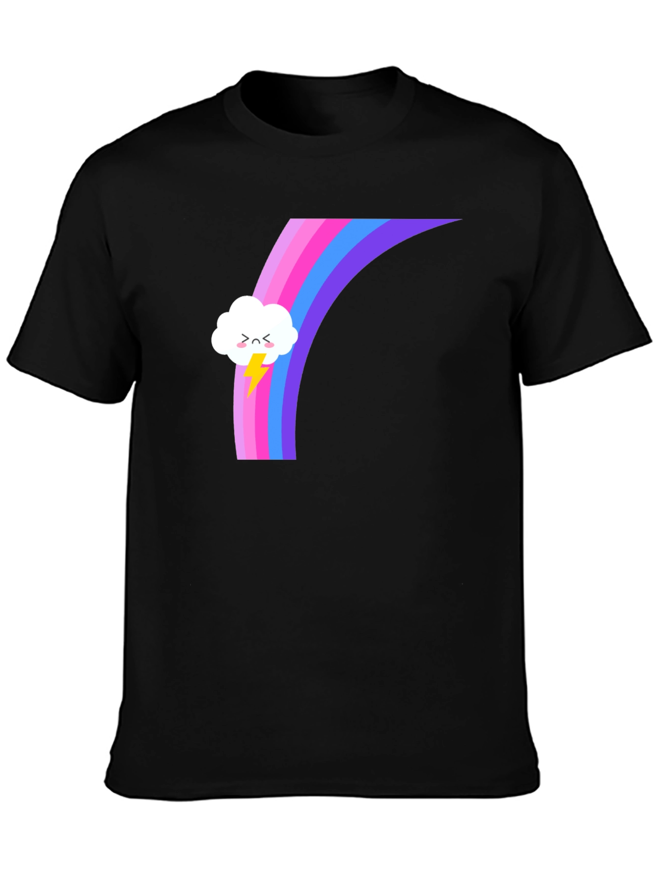 Rainbow Cloud T-Shirt - Stylish and Unique Design