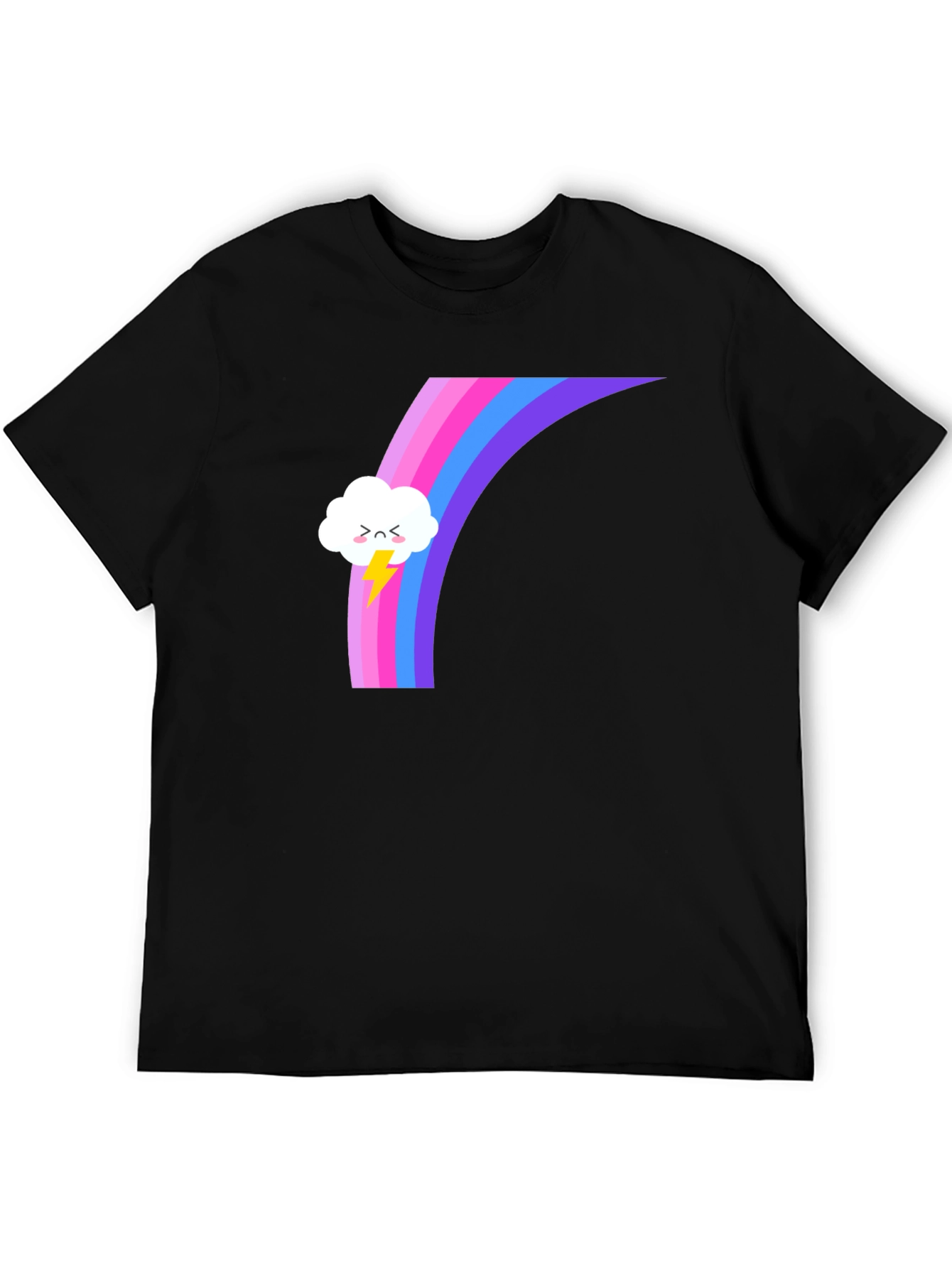 Rainbow Cloud T-Shirt - Stylish and Unique Design