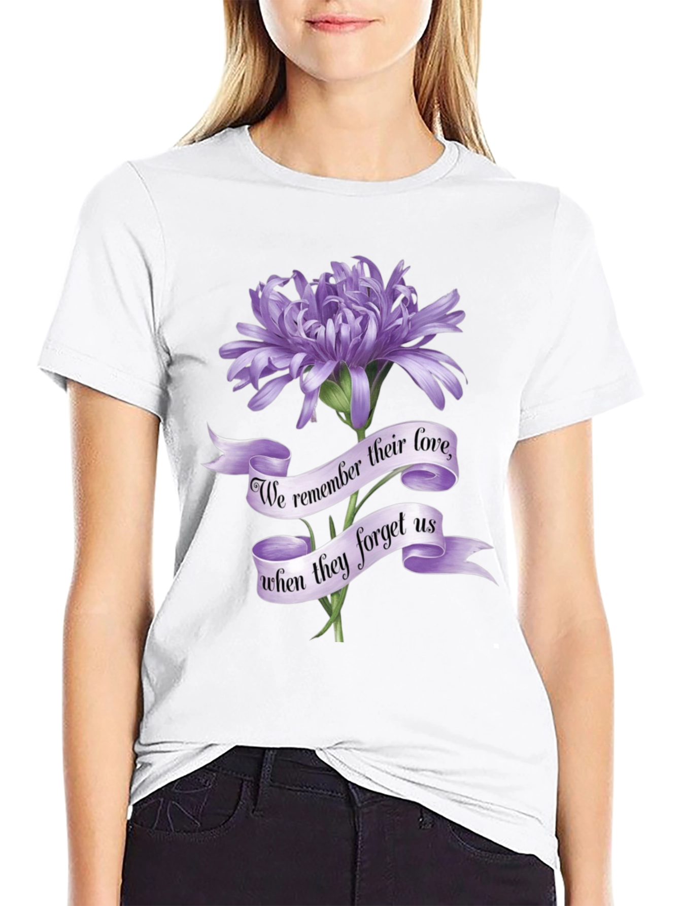 Floral Remembrance T-Shirt