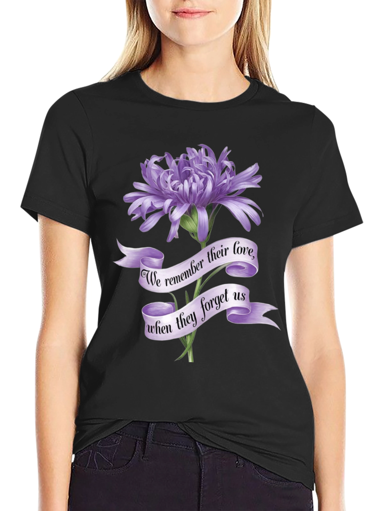 Floral Remembrance T-Shirt