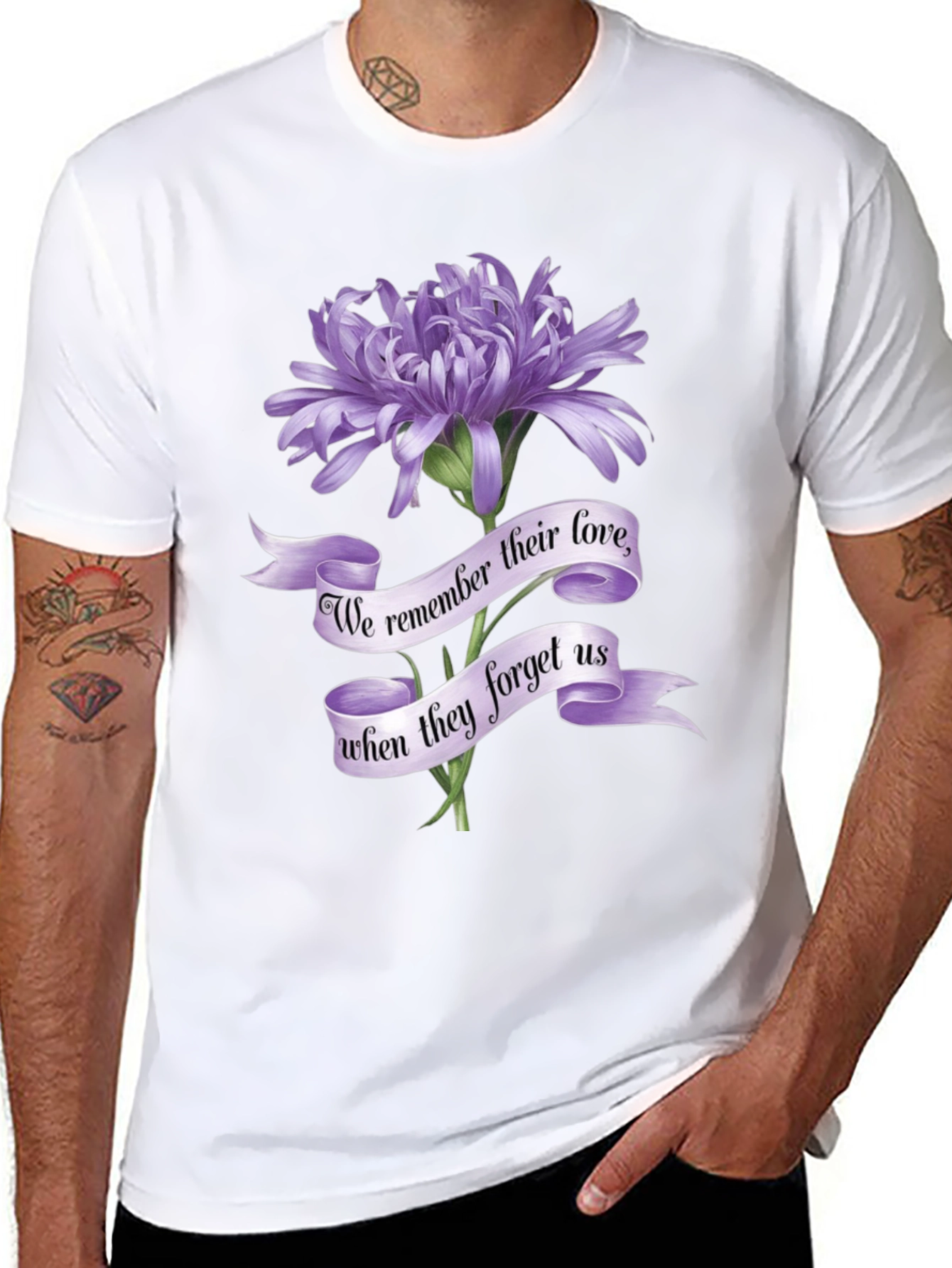 Floral Remembrance T-Shirt