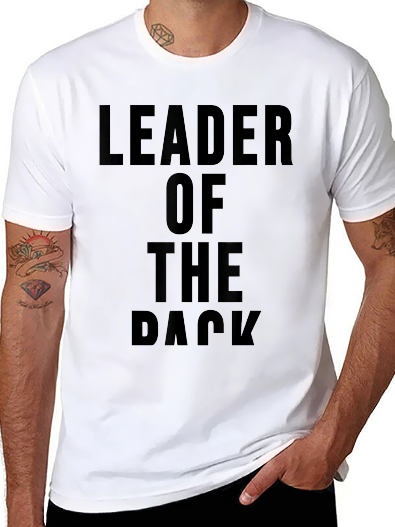 Leader of the Pack Black T-Shirt