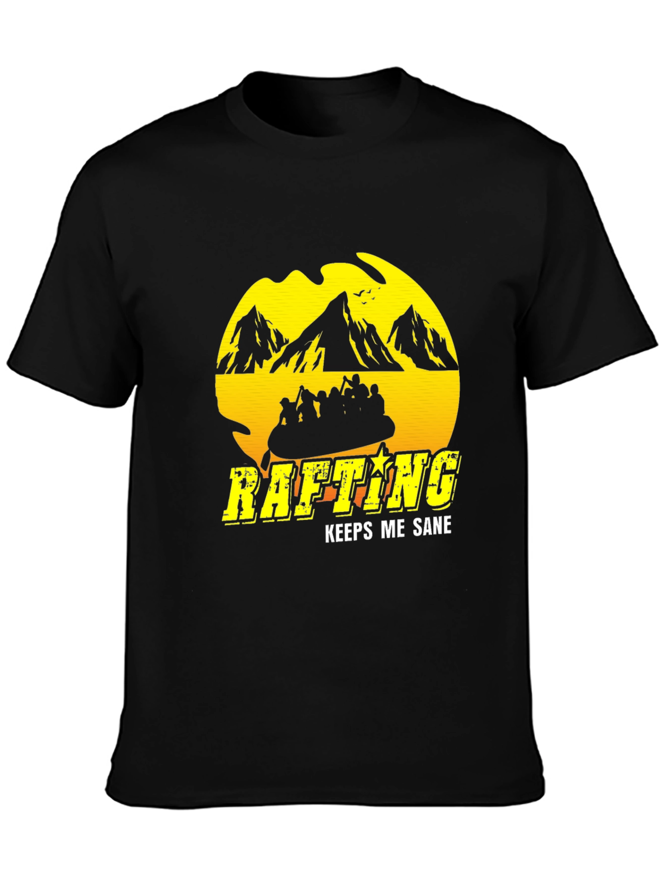 Rafting Keeps Me Sane Graphic Tee