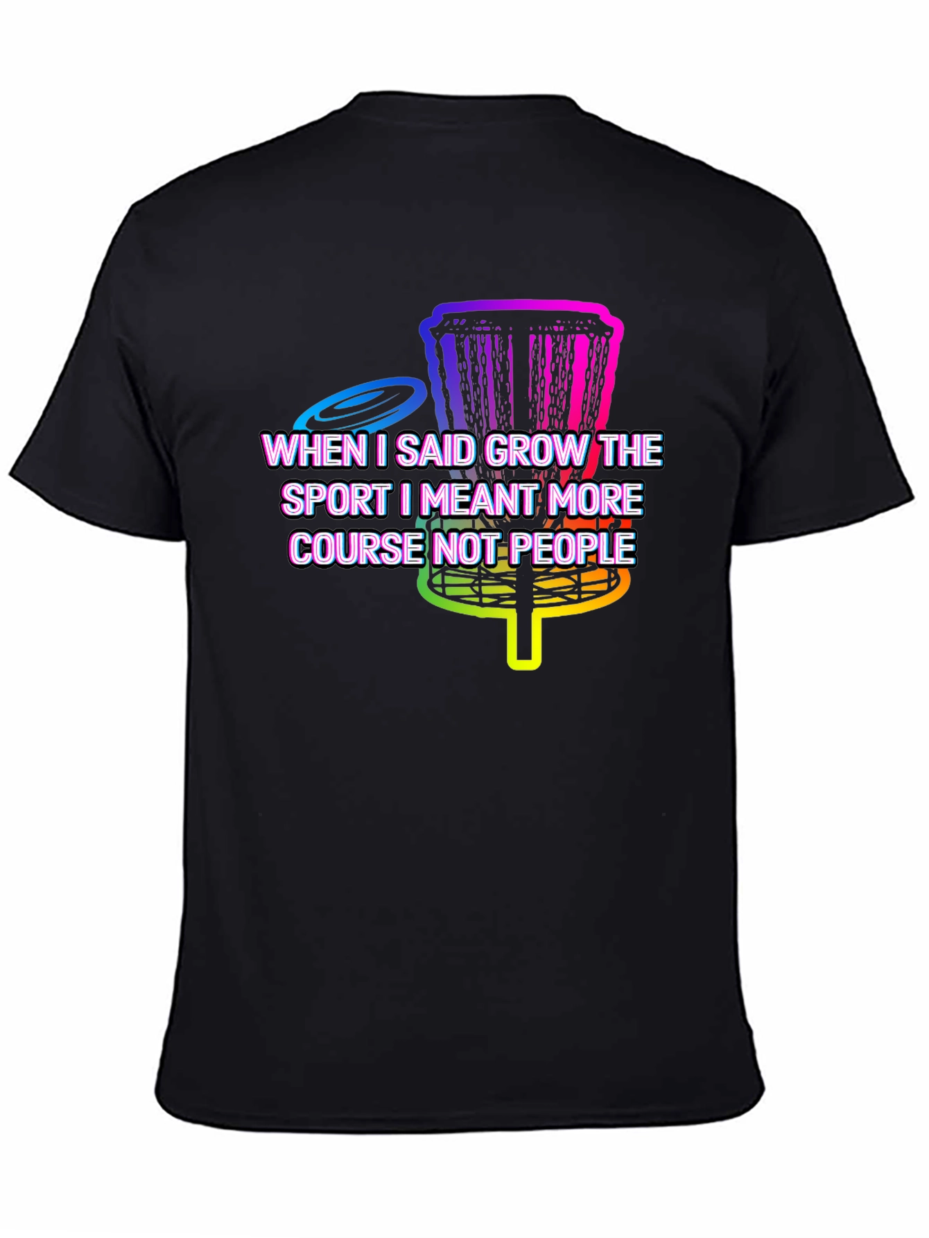 Grow The Sport Disc Golf T-Shirt