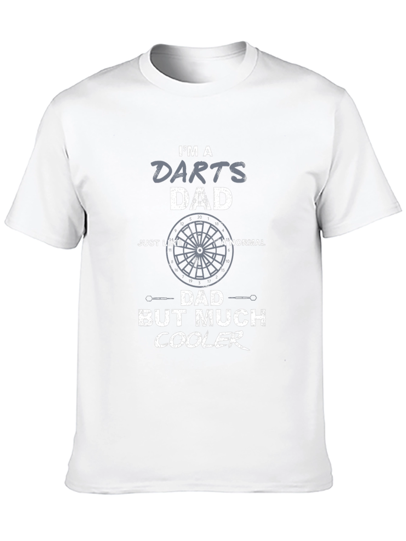 Dart Dad T-Shirt - Cool Fathers Day Gift