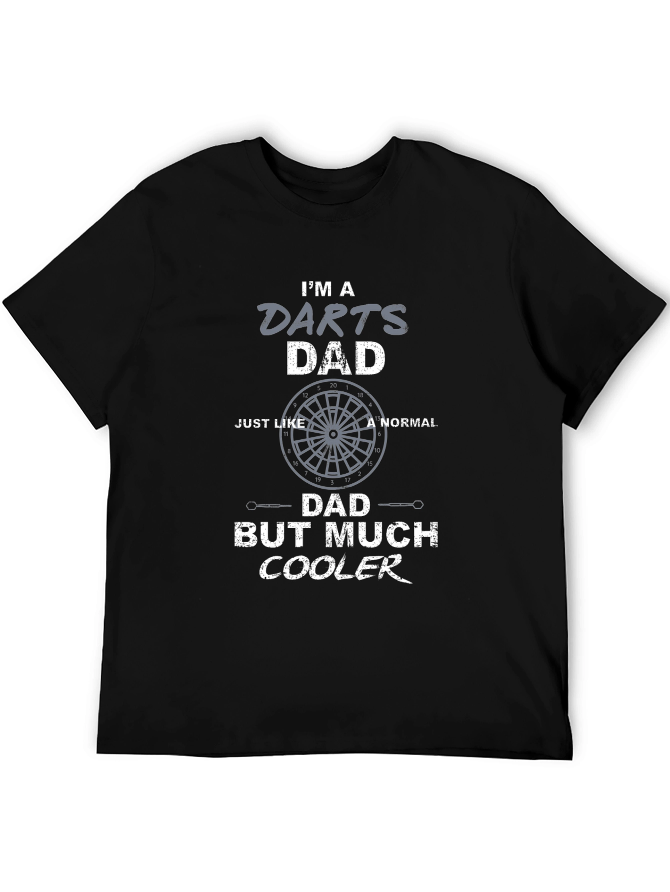 Dart Dad T-Shirt - Cool Fathers Day Gift