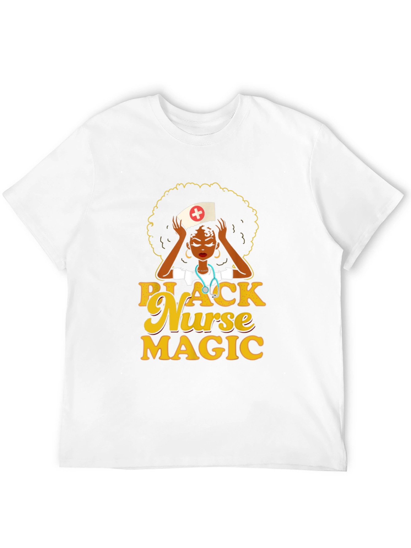 Black Nurse Magic T-Shirt