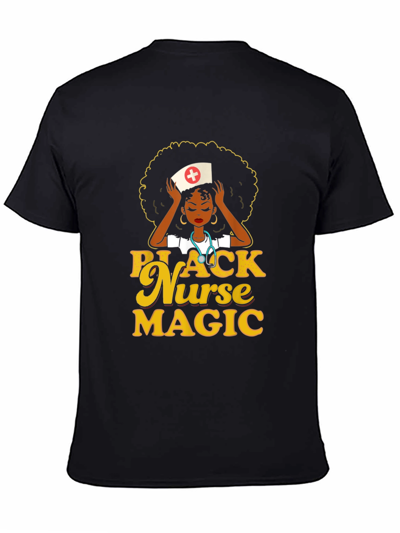 Black Nurse Magic T-Shirt