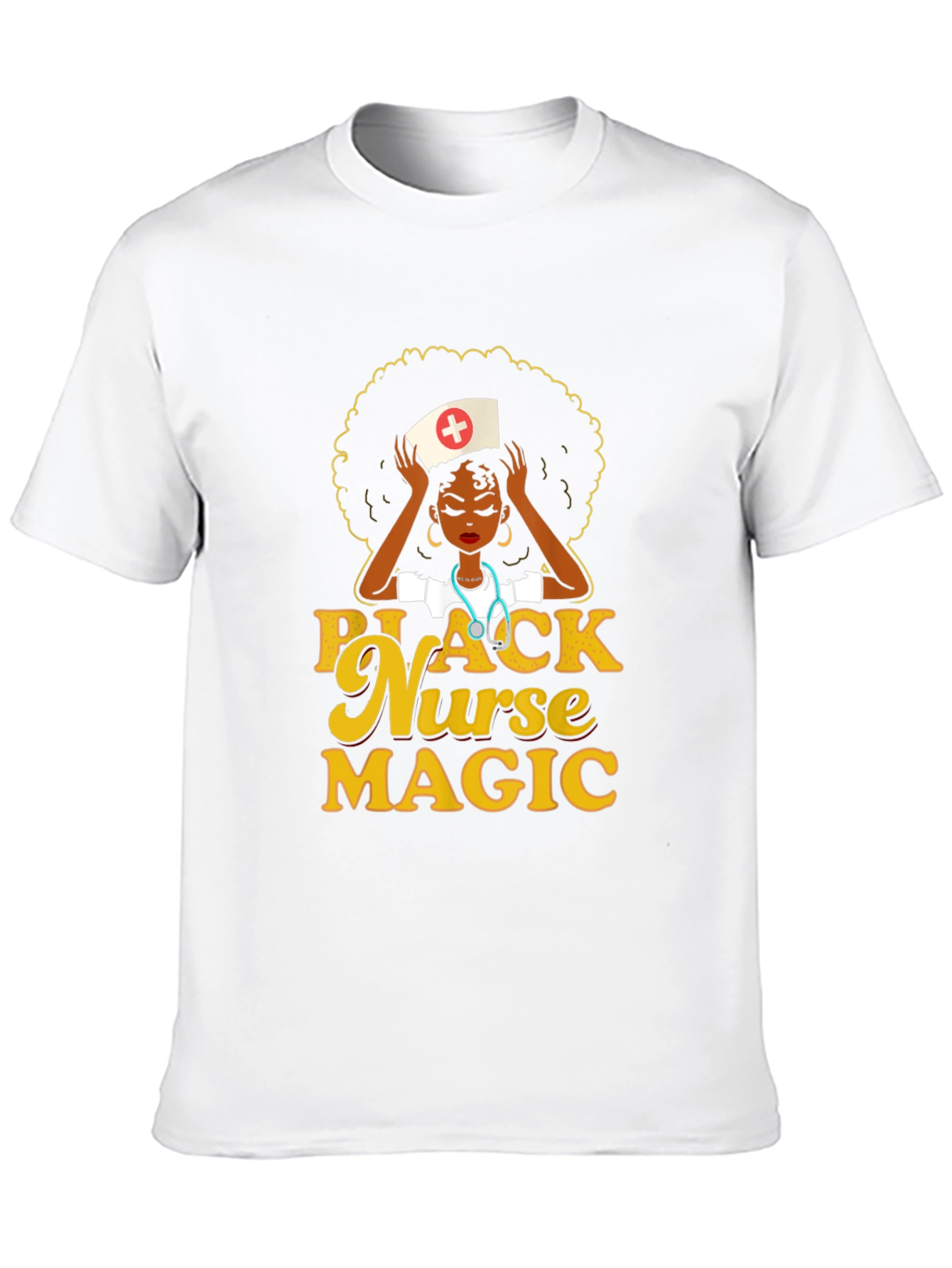 Black Nurse Magic T-Shirt
