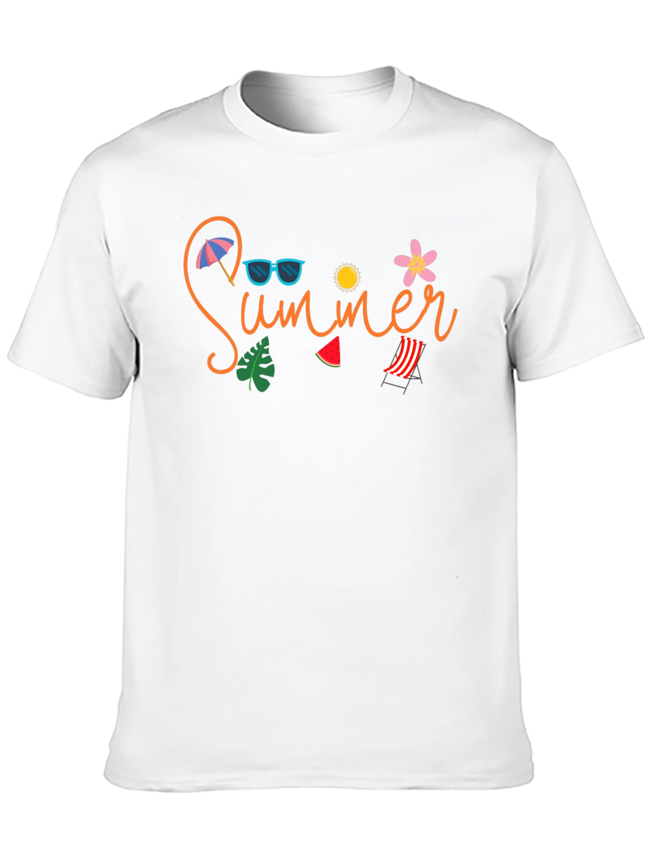 Summer Vibes T-Shirt - Black Graphic Tee
