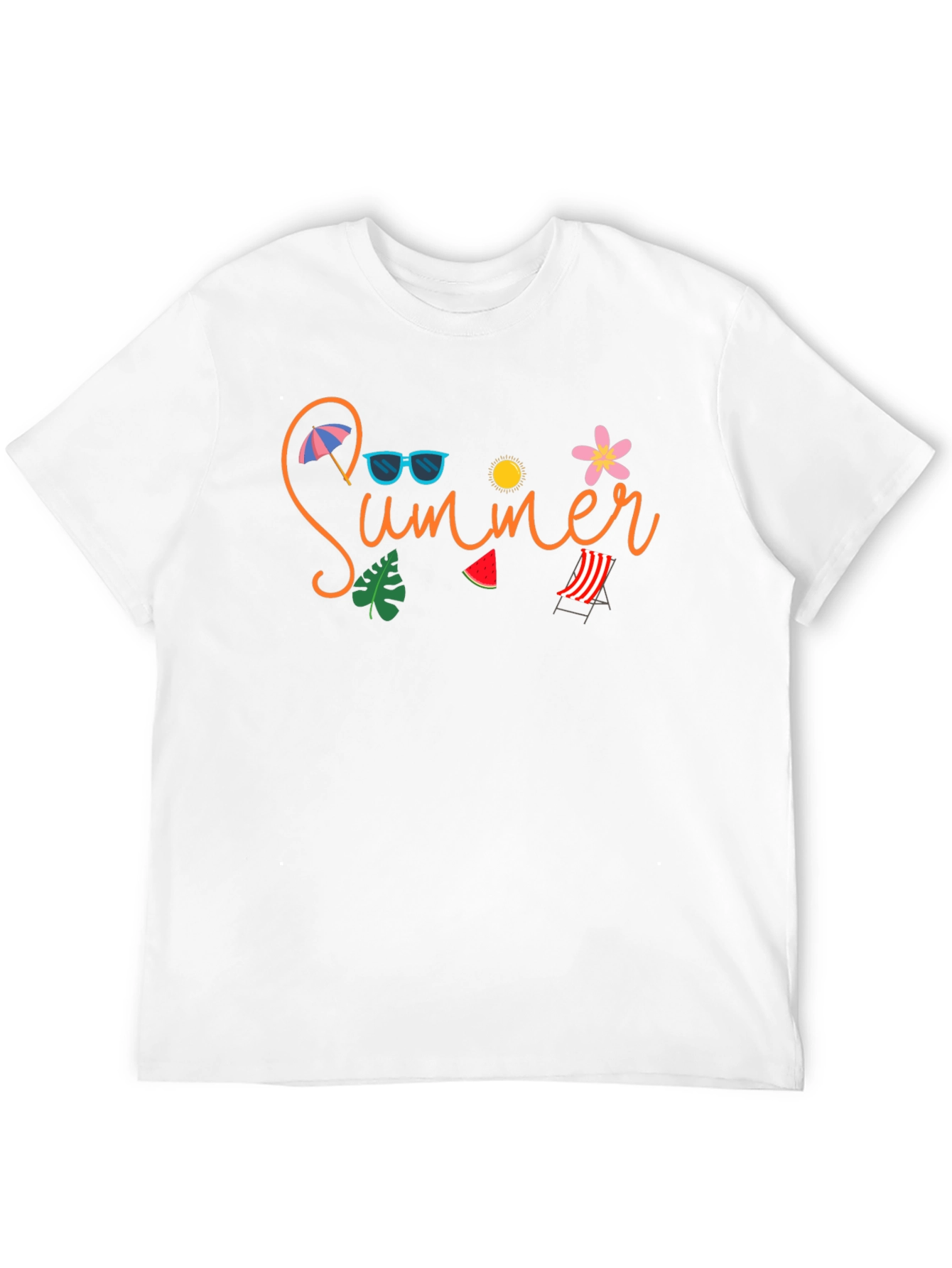 Summer Vibes T-Shirt - Black Graphic Tee