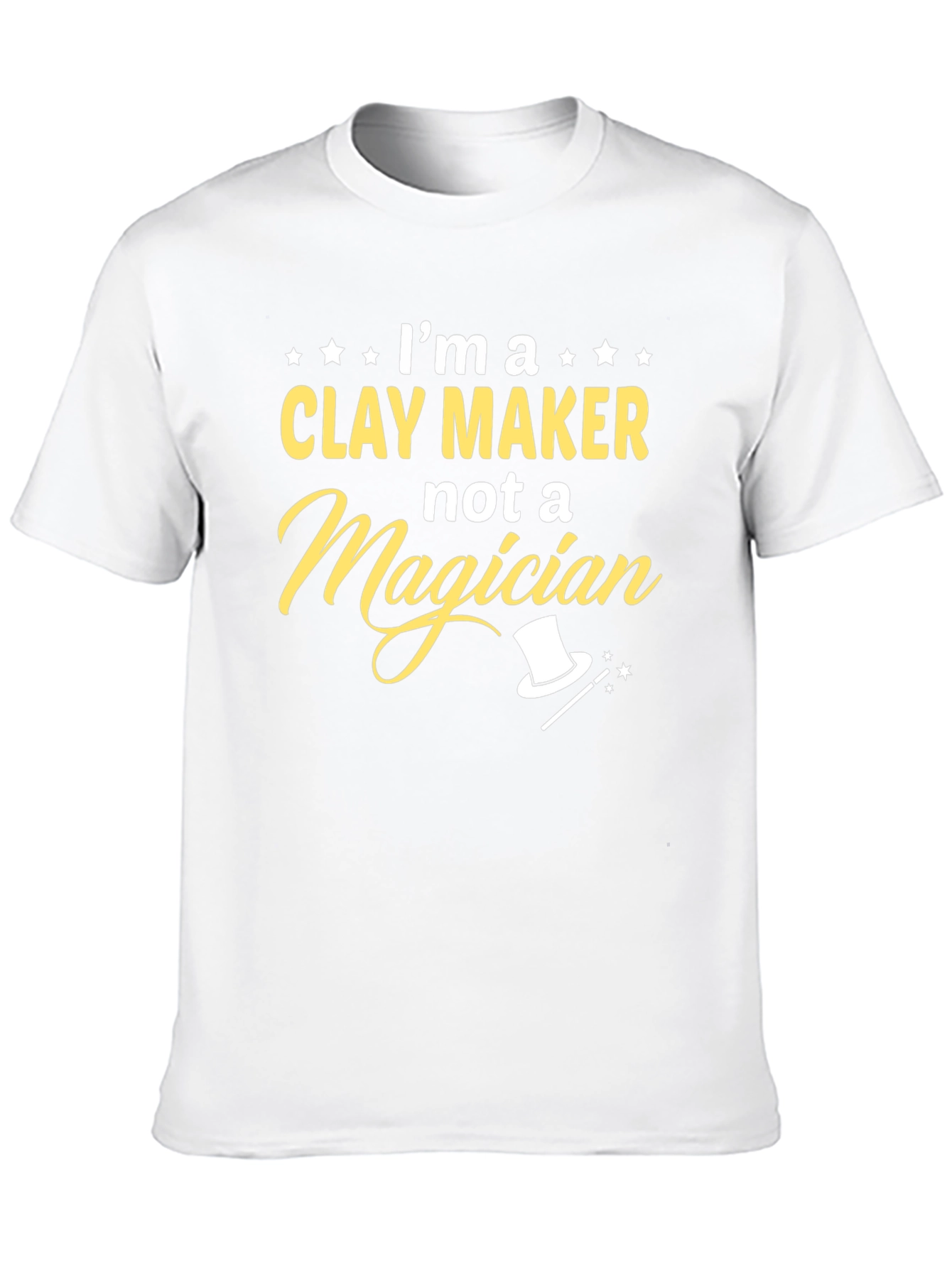 Clay Maker Not Magician Graphic Tee