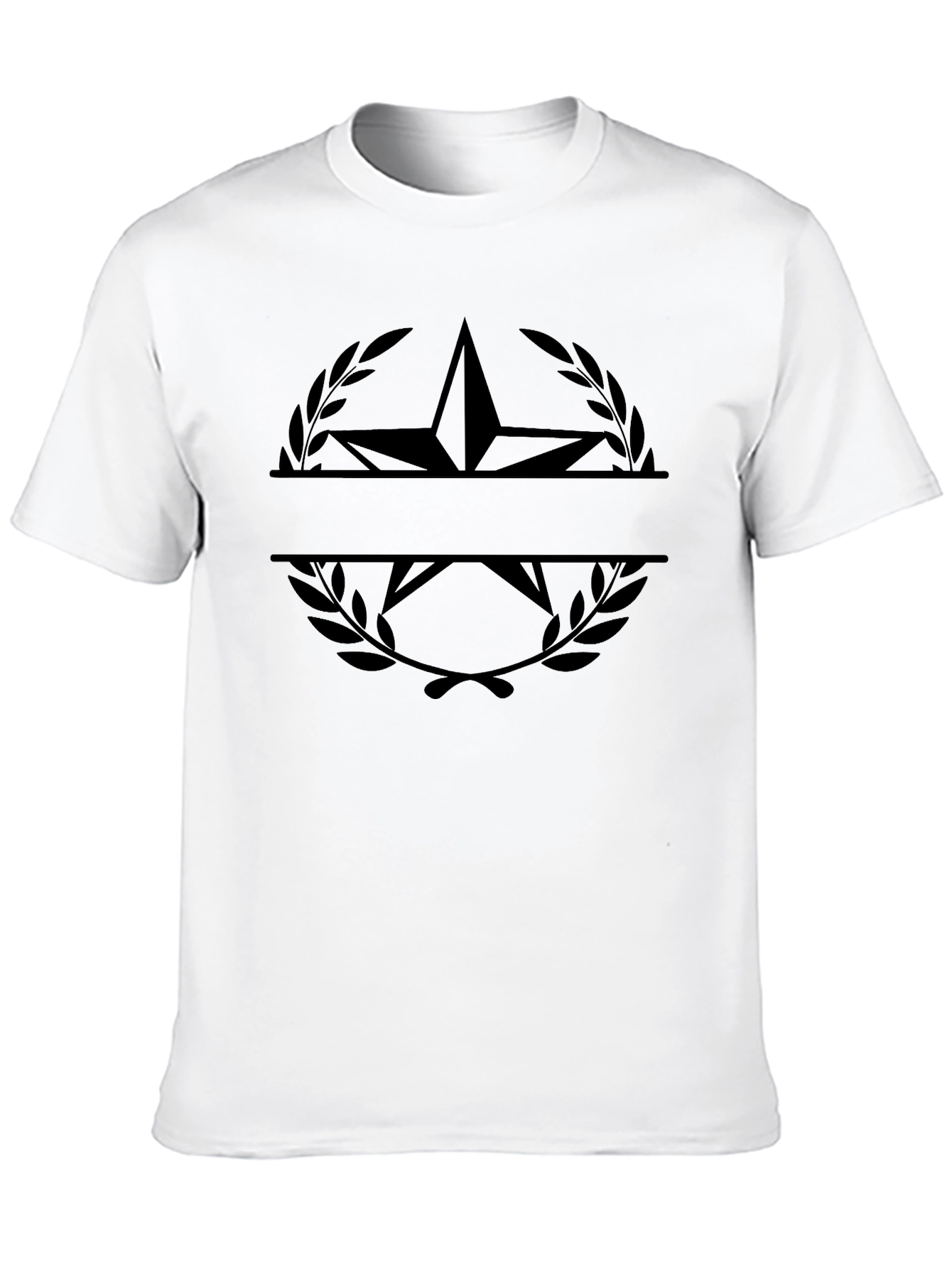 Black Star & Laurel Graphic Tee