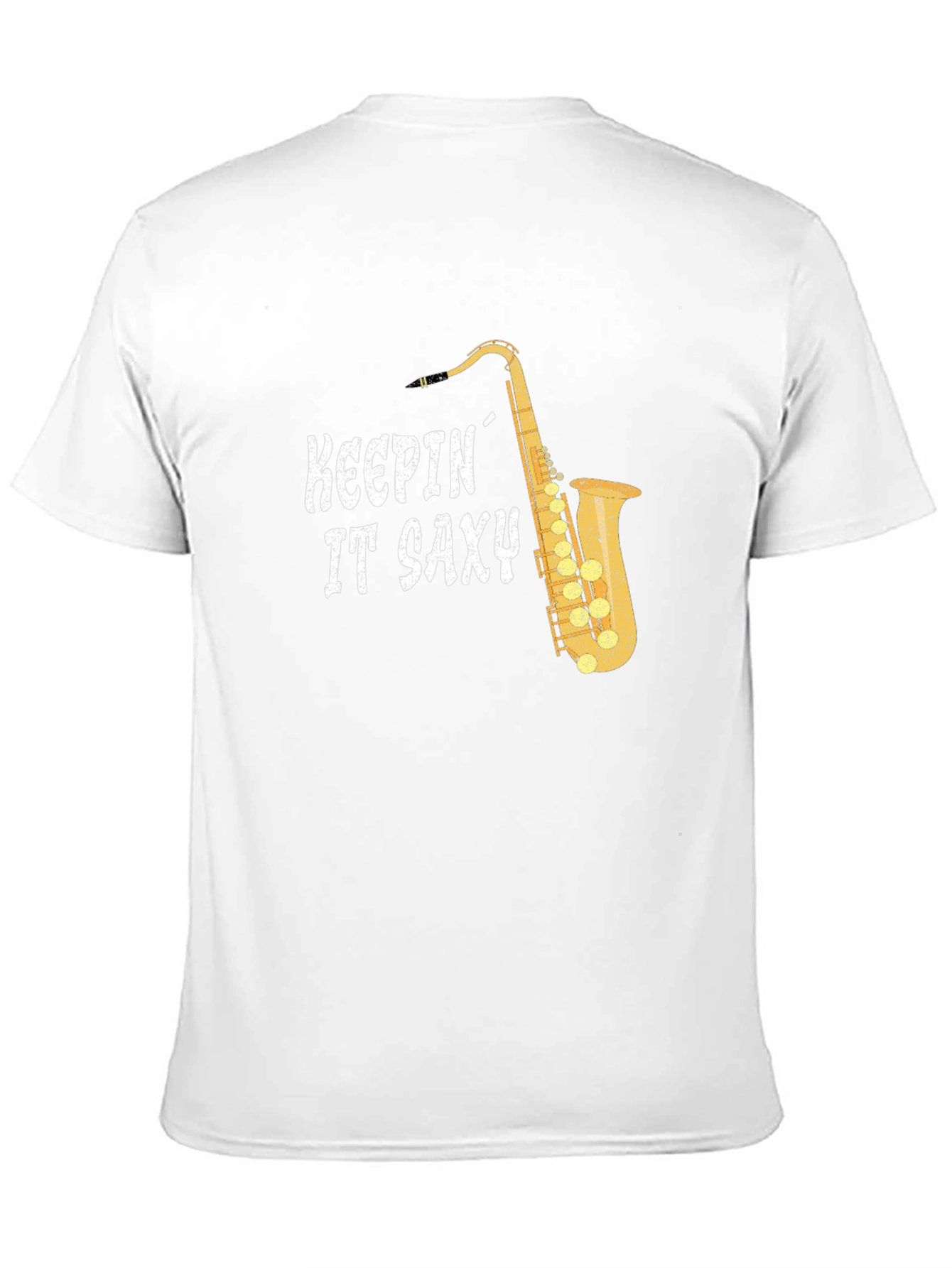 Keepin It Saxy T-Shirt - Saxophone Player Tee