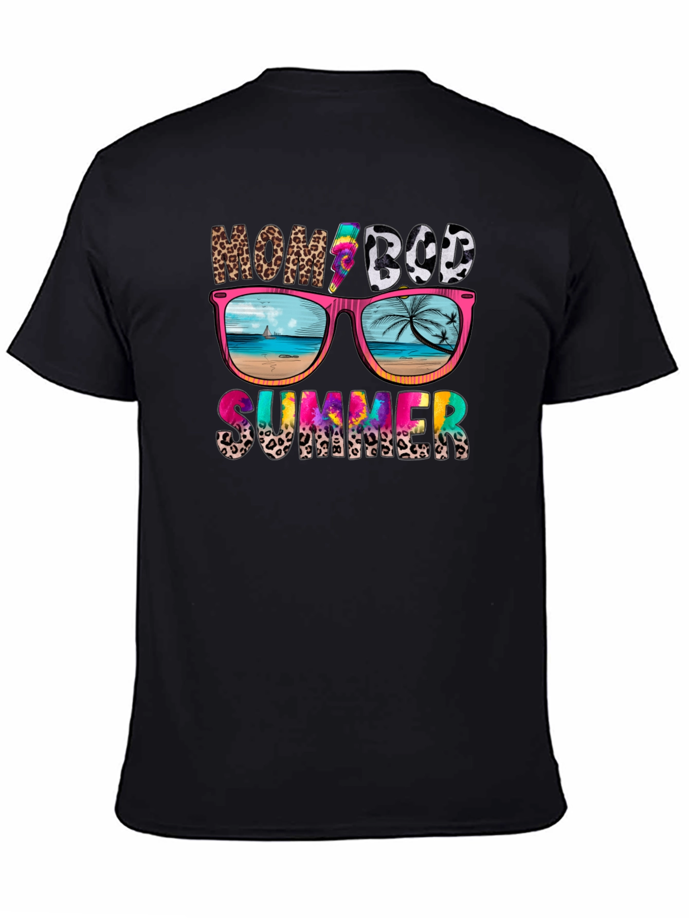 Mom Bod Summer T-Shirt Graphic Tee