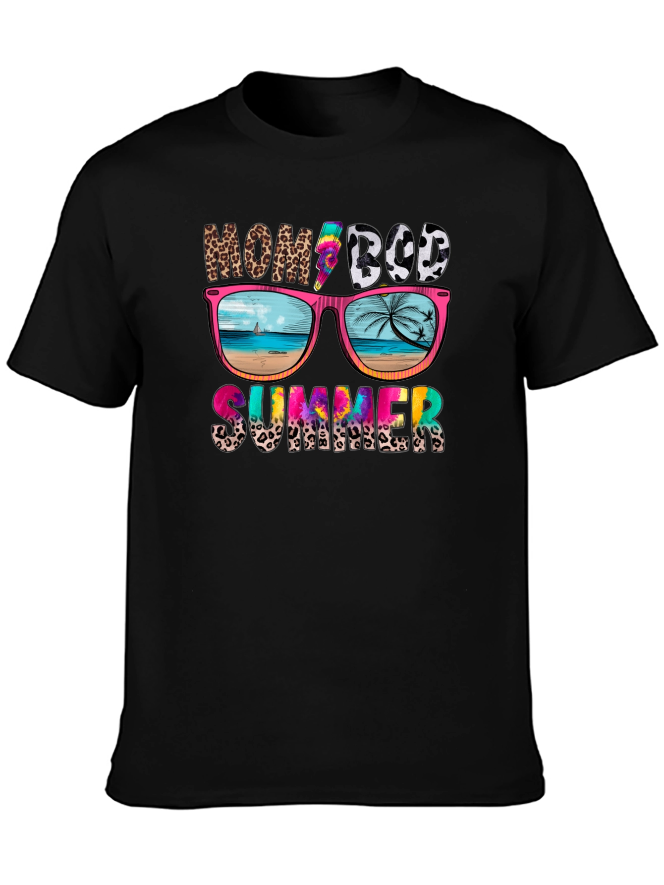 Mom Bod Summer T-Shirt Graphic Tee