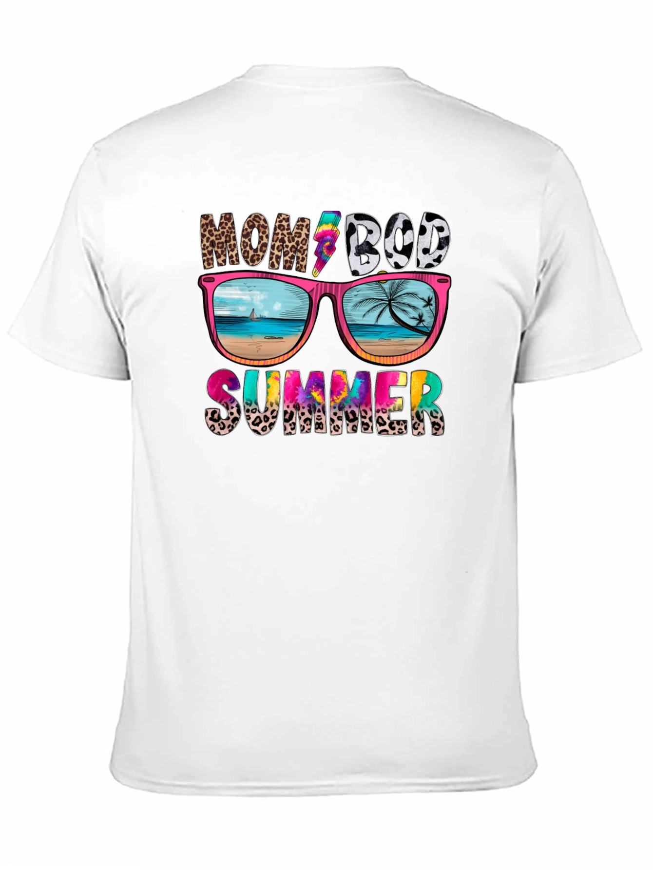 Mom Bod Summer T-Shirt Graphic Tee