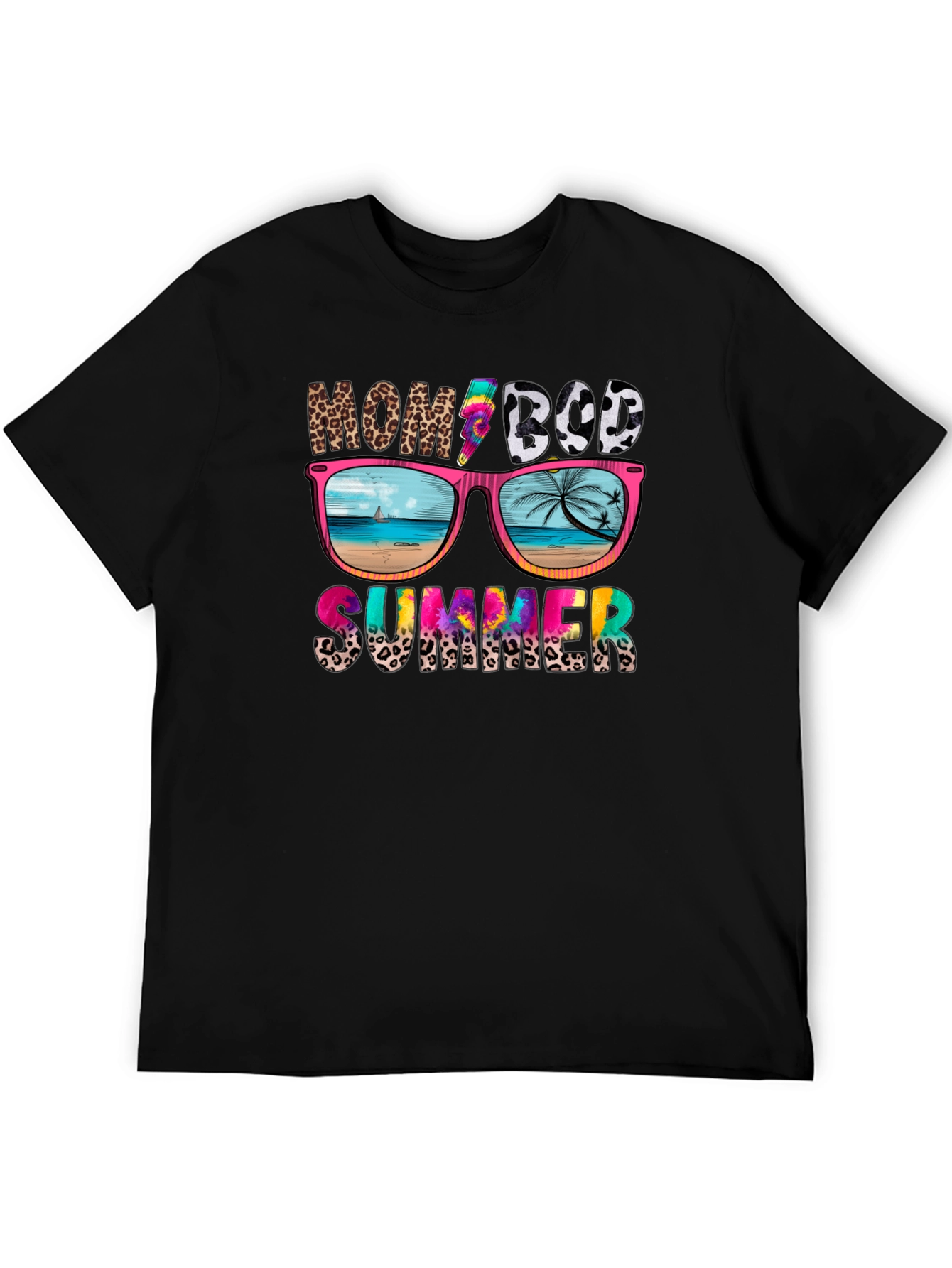 Mom Bod Summer T-Shirt Graphic Tee