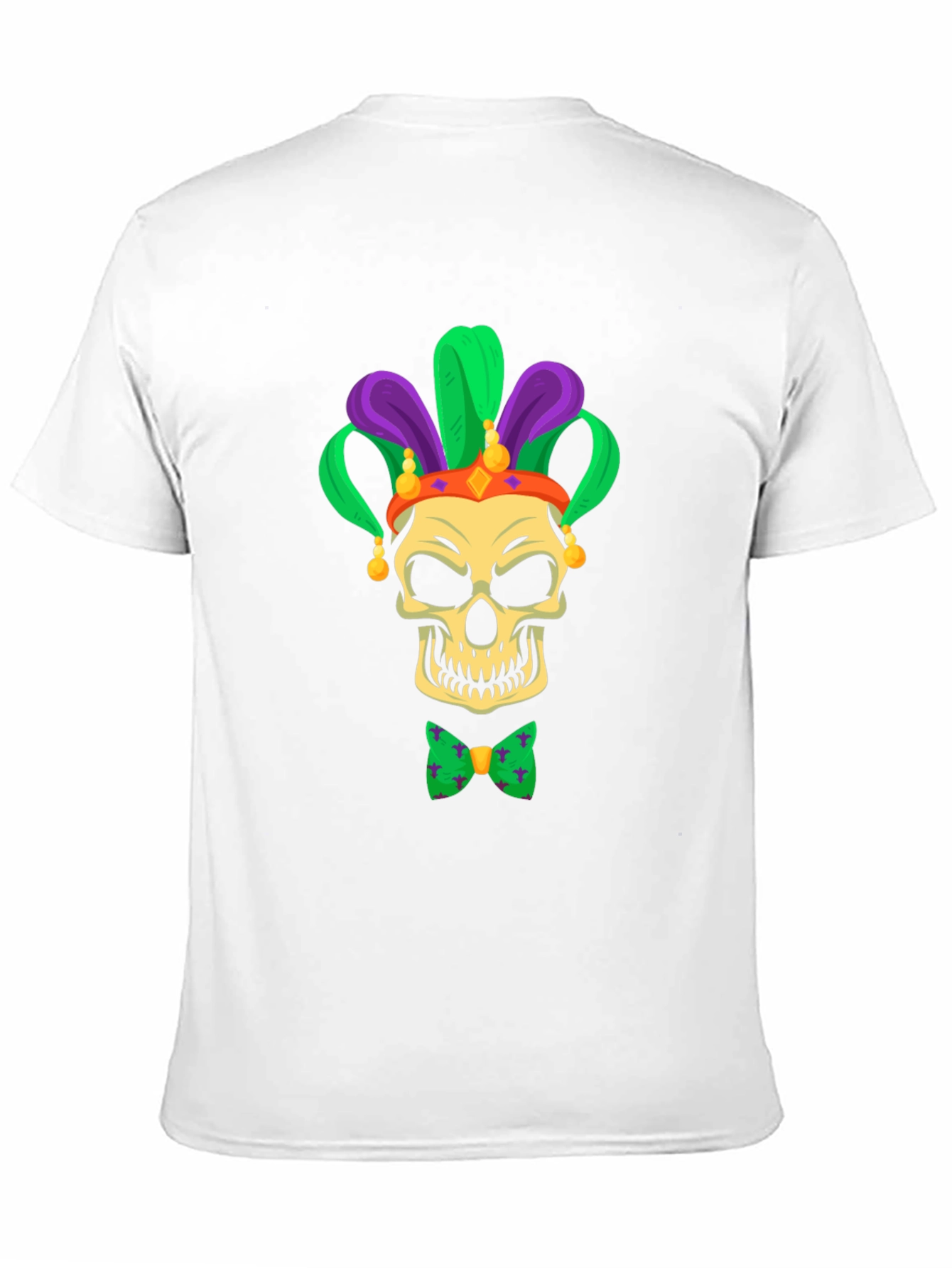 Mardi Gras Skull T-Shirt - Party Ready