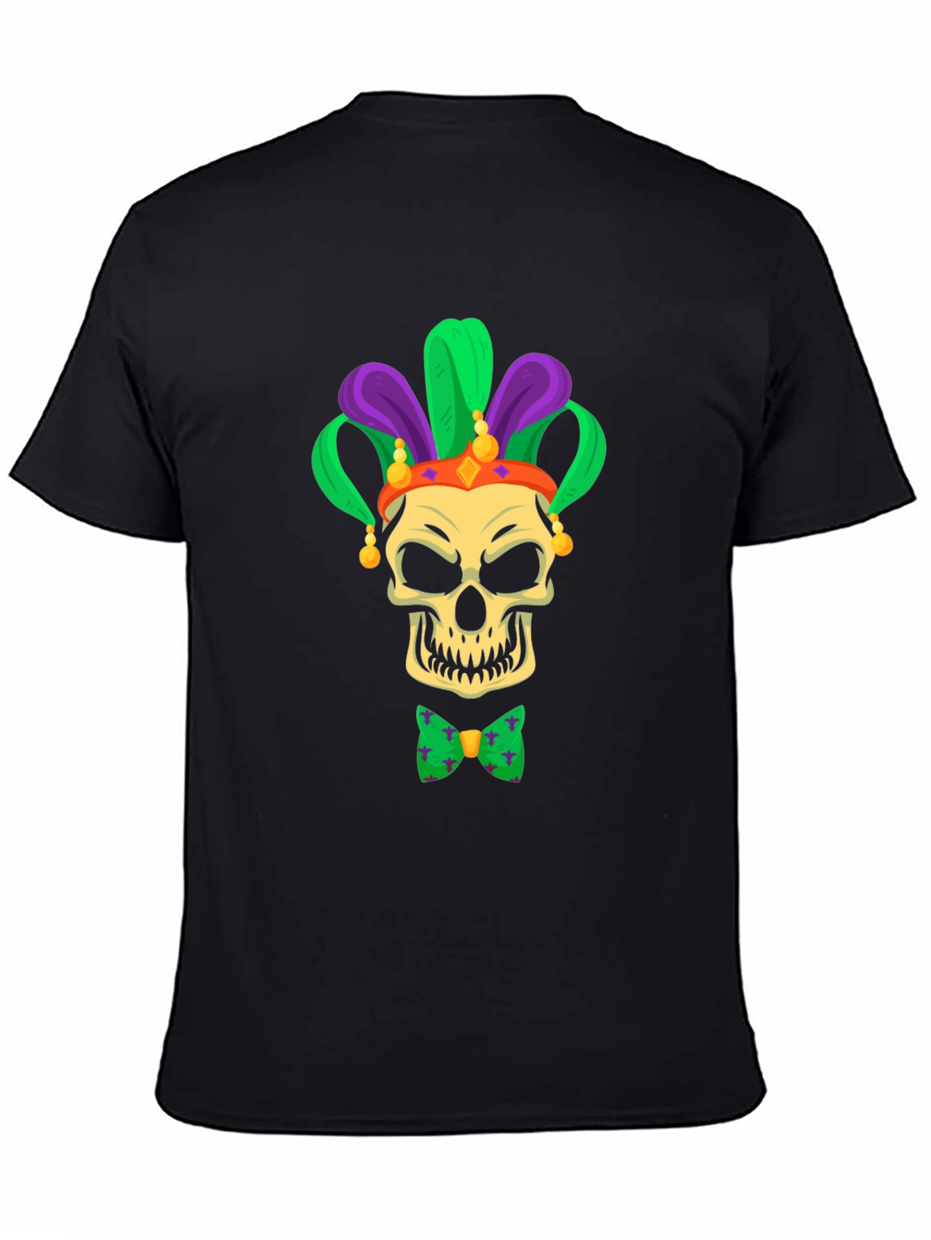 Mardi Gras Skull T-Shirt - Party Ready