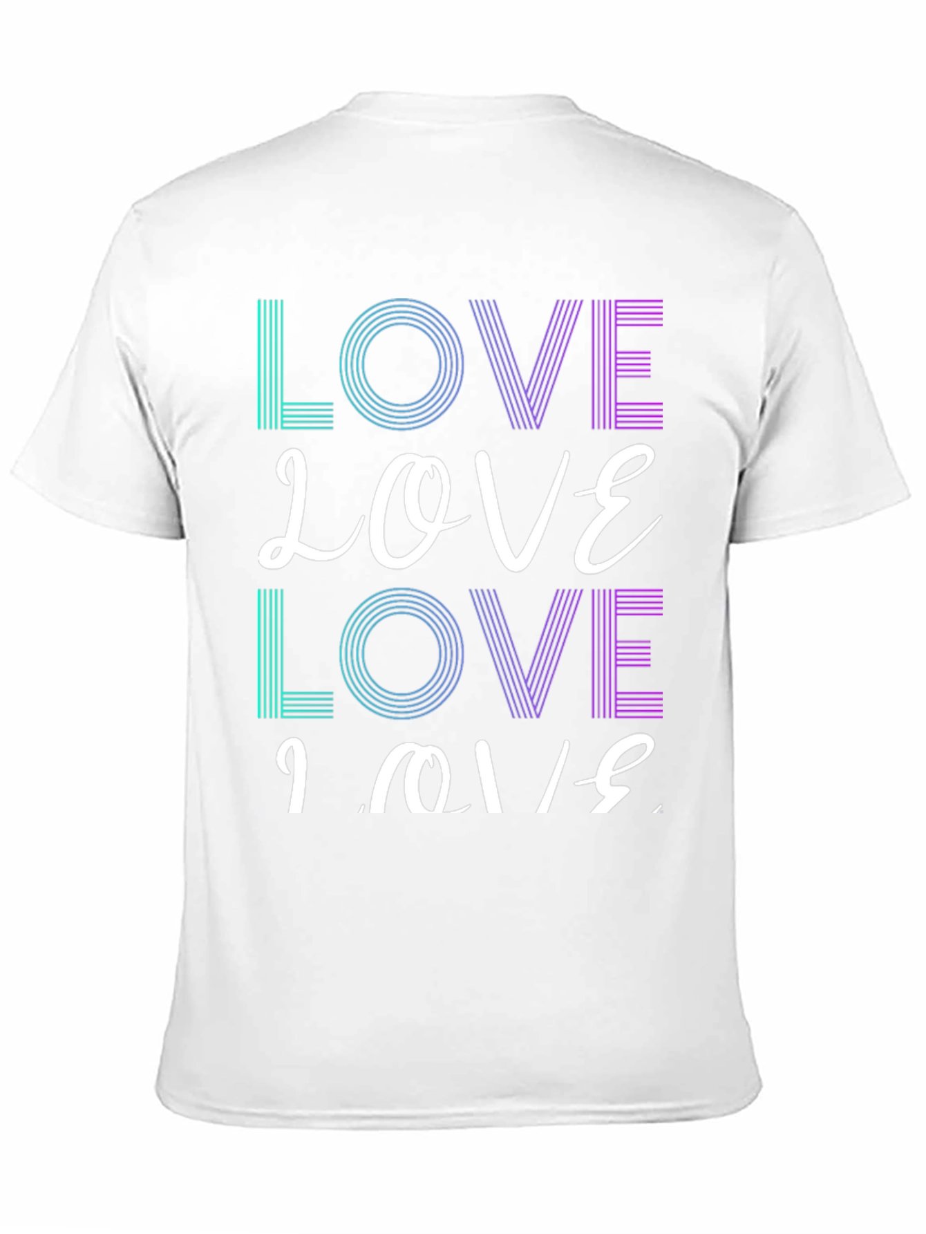 LOVE Graphic Print Tee Shirt