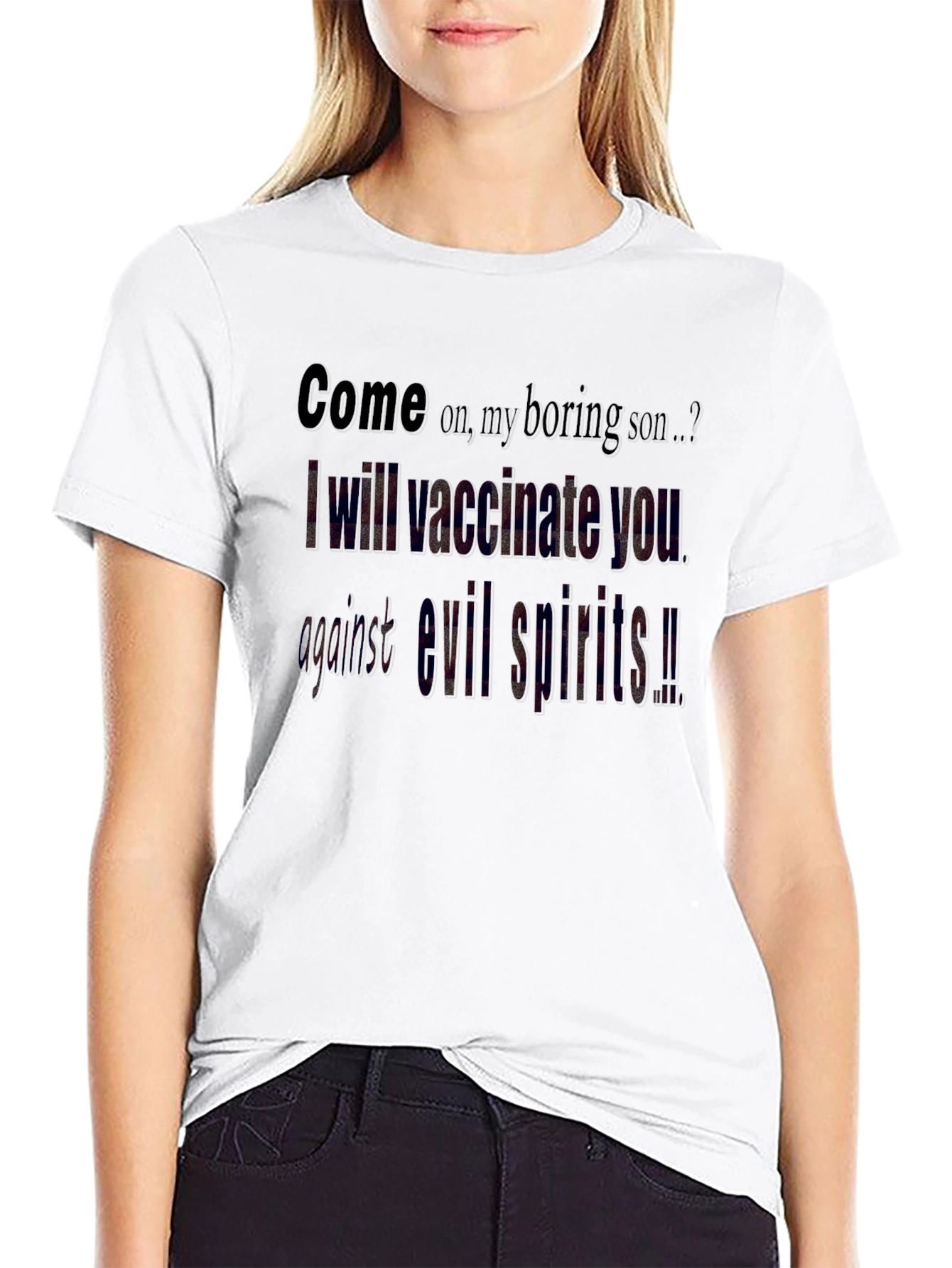 Vaccinate You Against Evil Spirits T-Shirt
