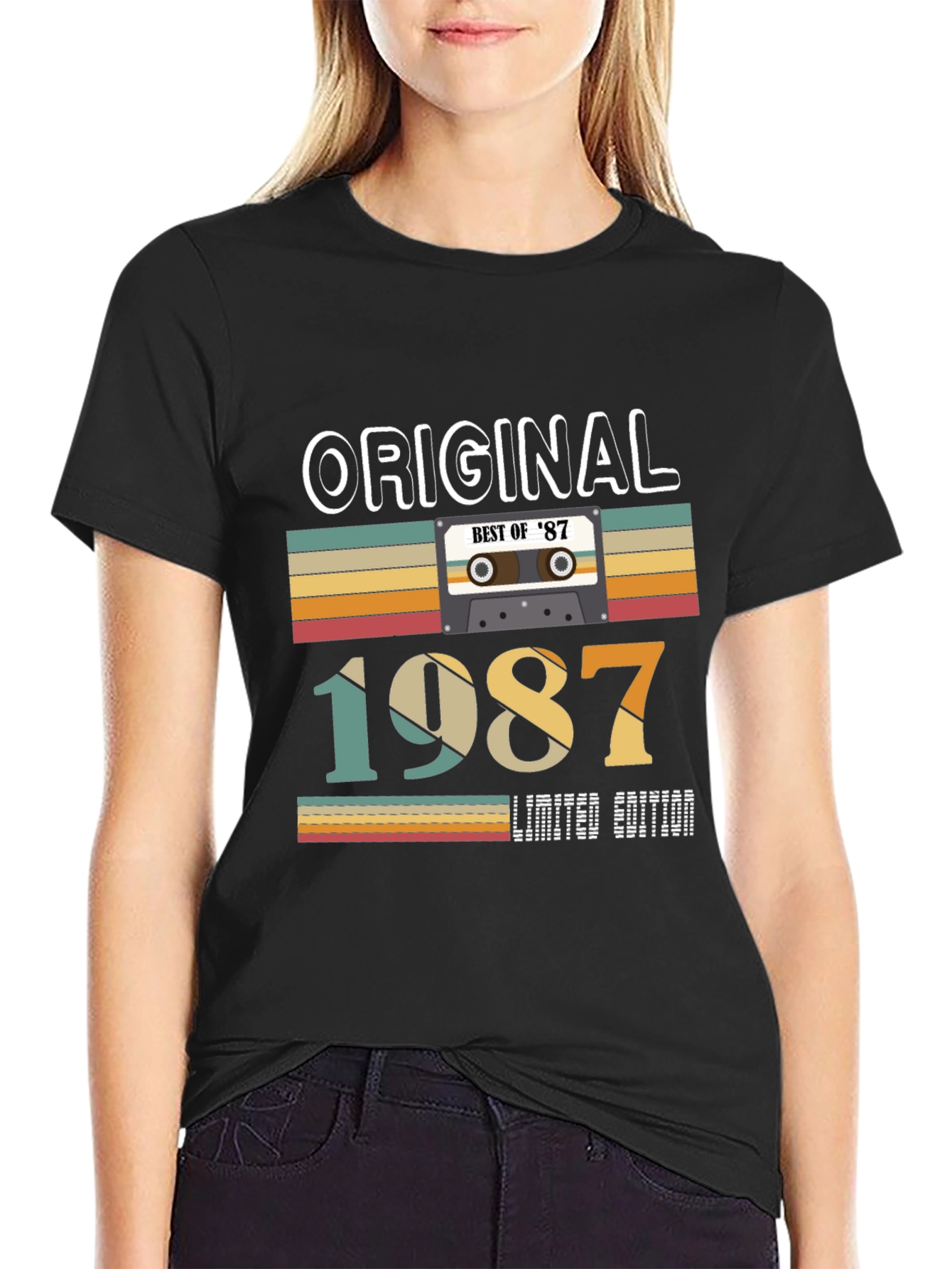 Original 1987 Limited Edition Black T-Shirt
