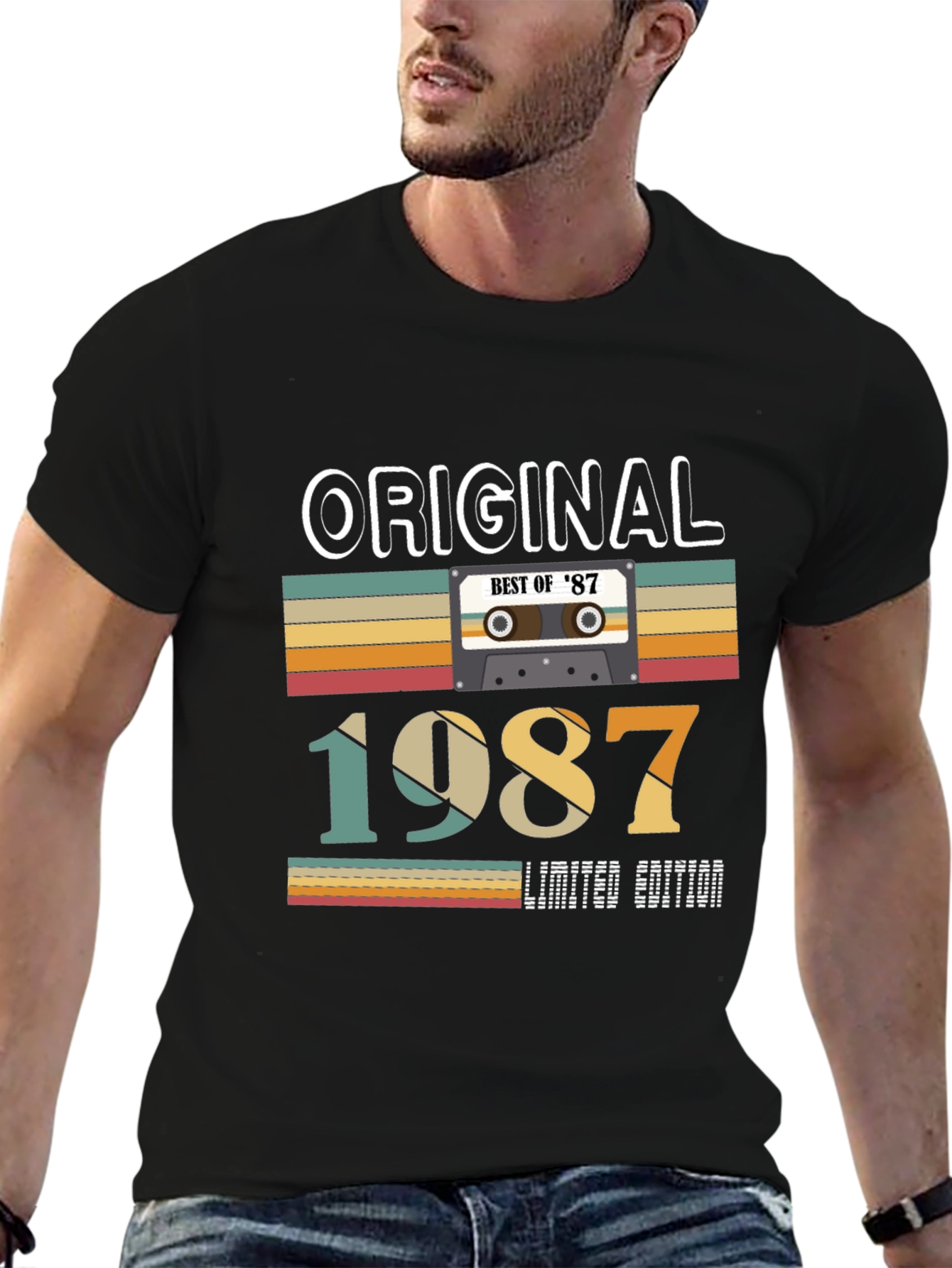 Original 1987 Limited Edition Black T-Shirt