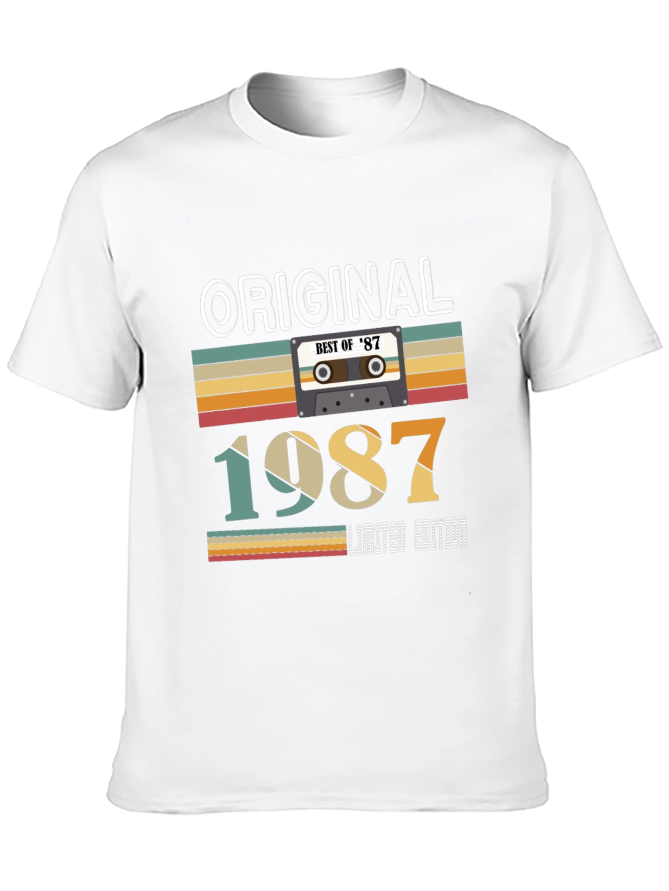 Original 1987 Limited Edition Black T-Shirt