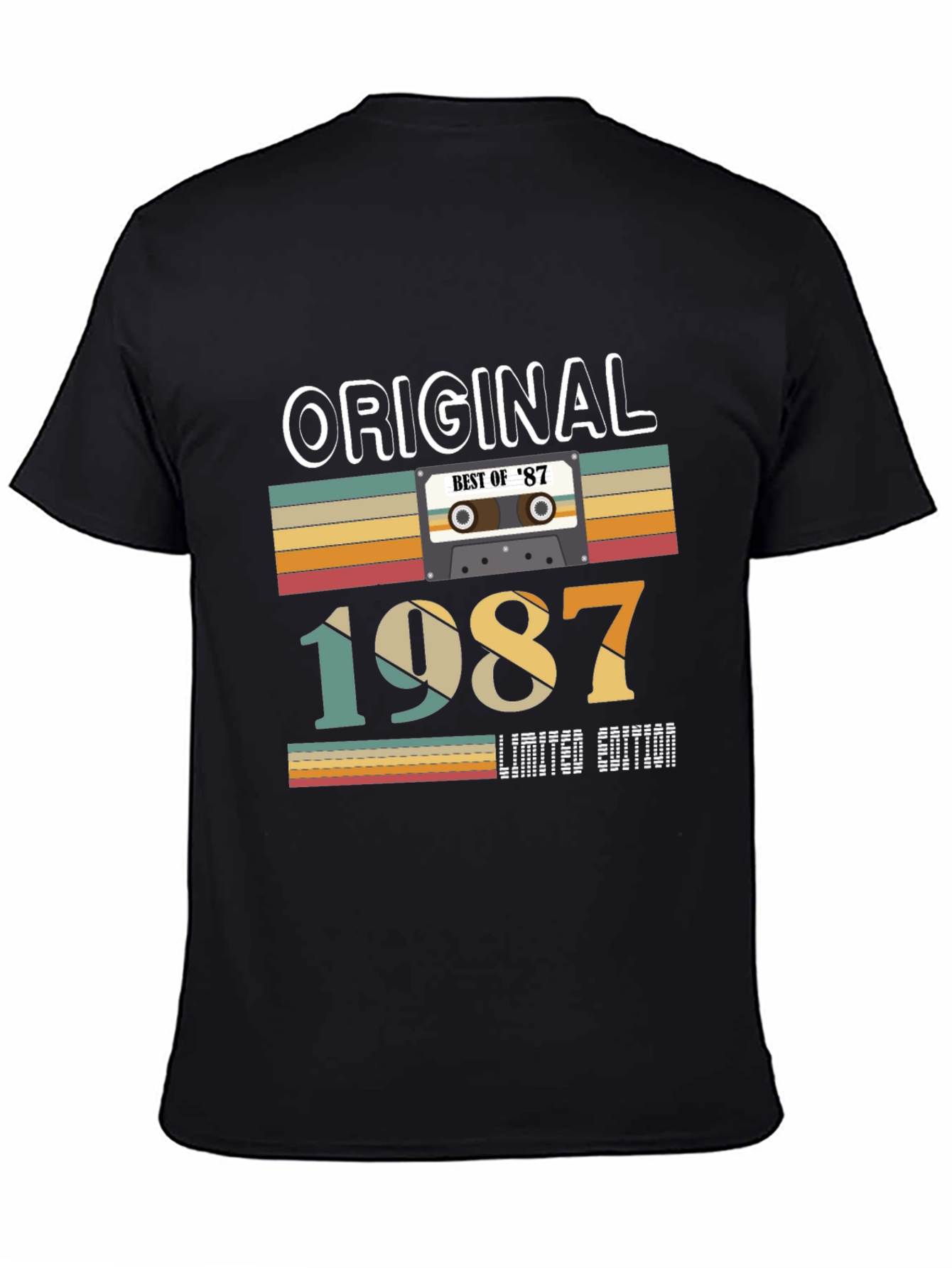 Original 1987 Limited Edition Black T-Shirt