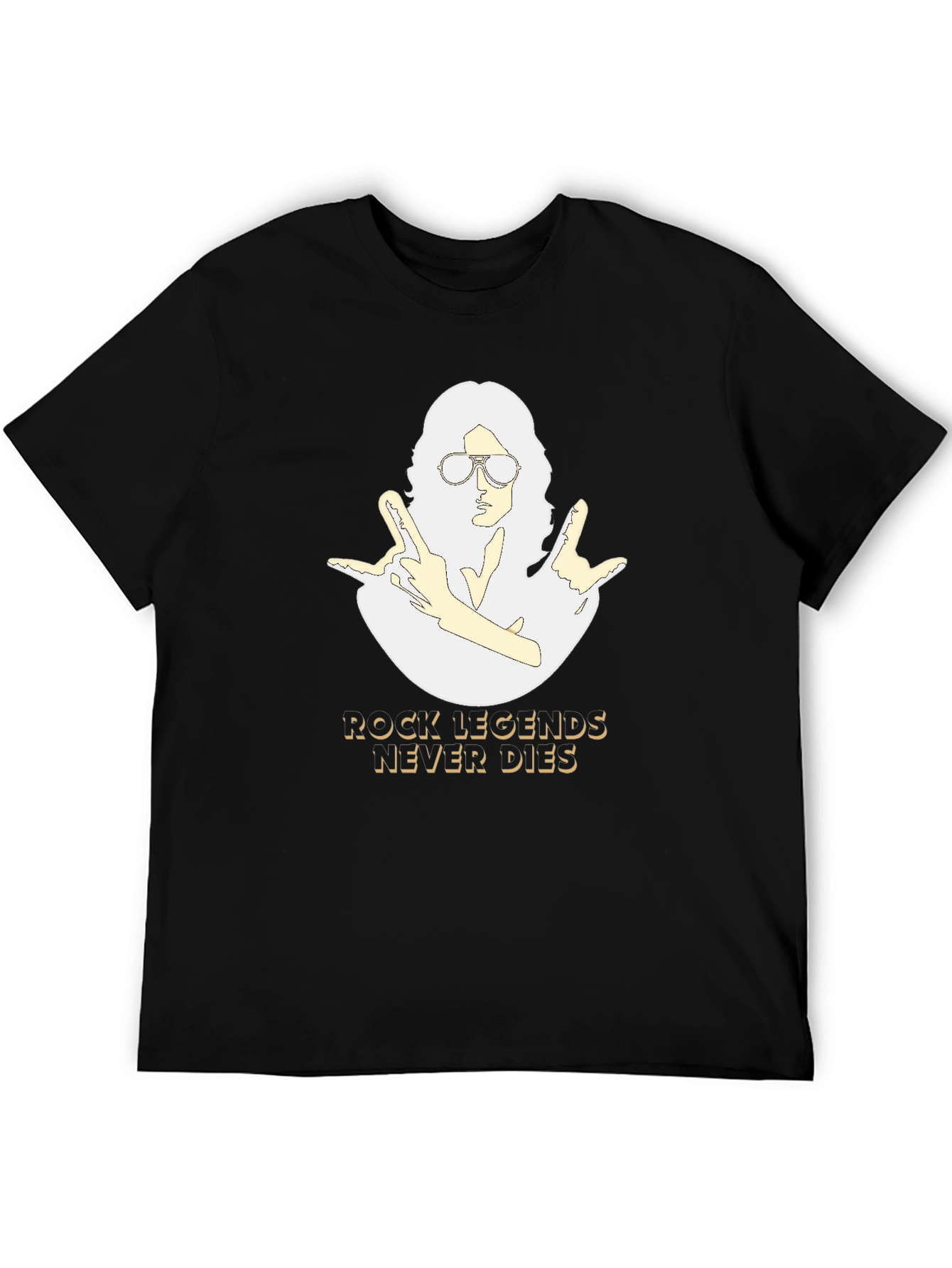 Rock Legends Never Die Graphic Tee