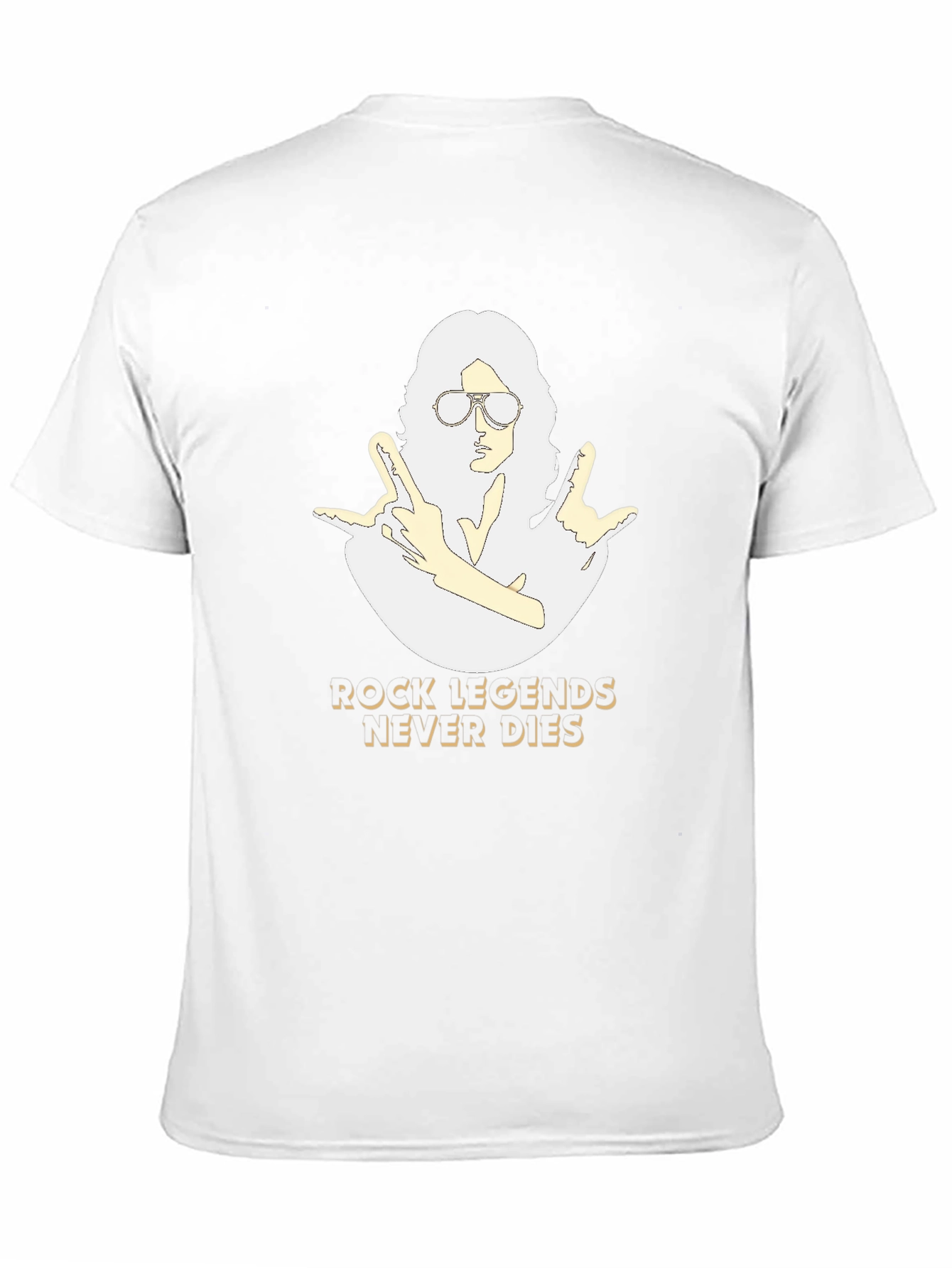 Rock Legends Never Die Graphic Tee