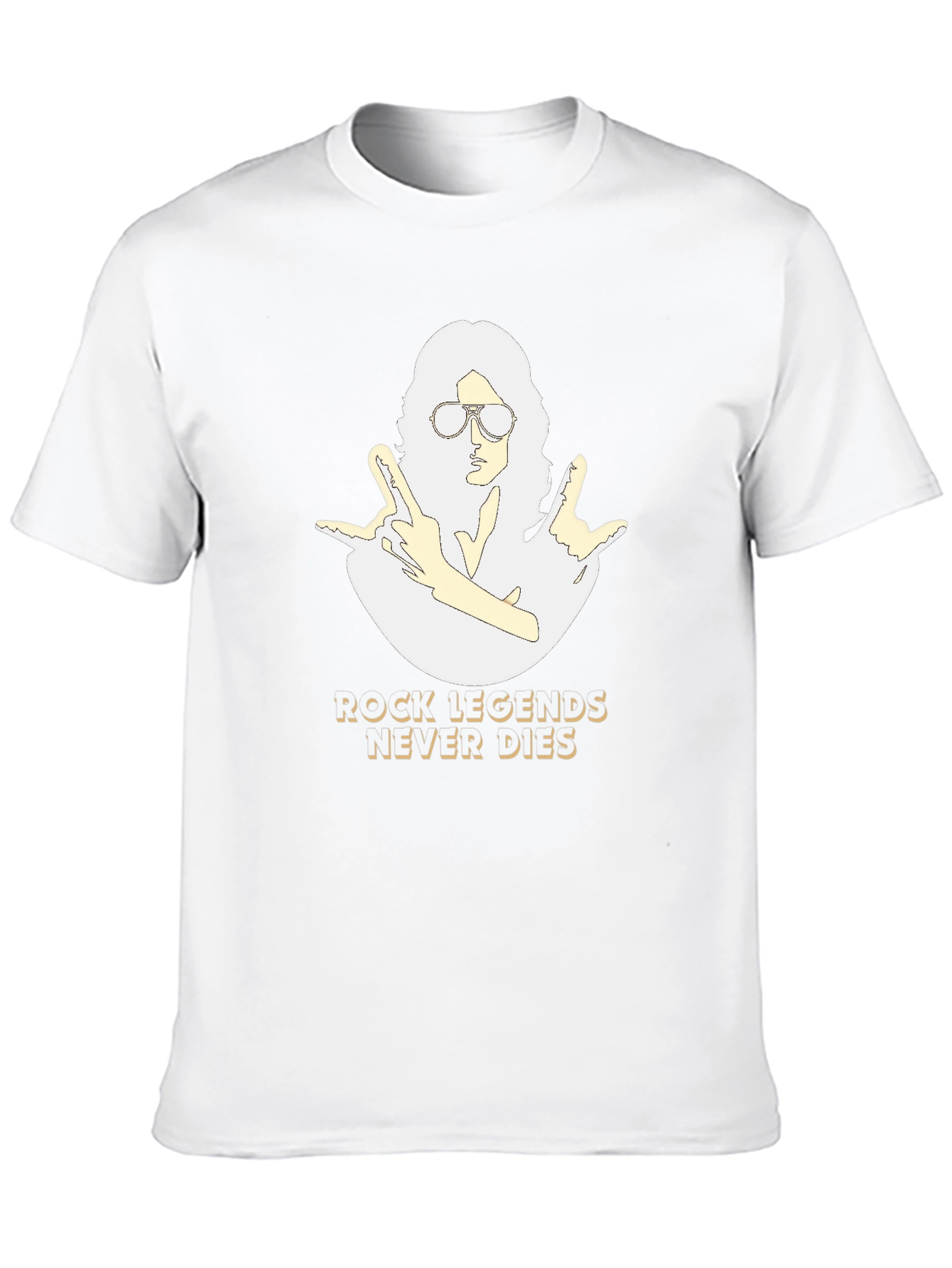Rock Legends Never Die Graphic Tee