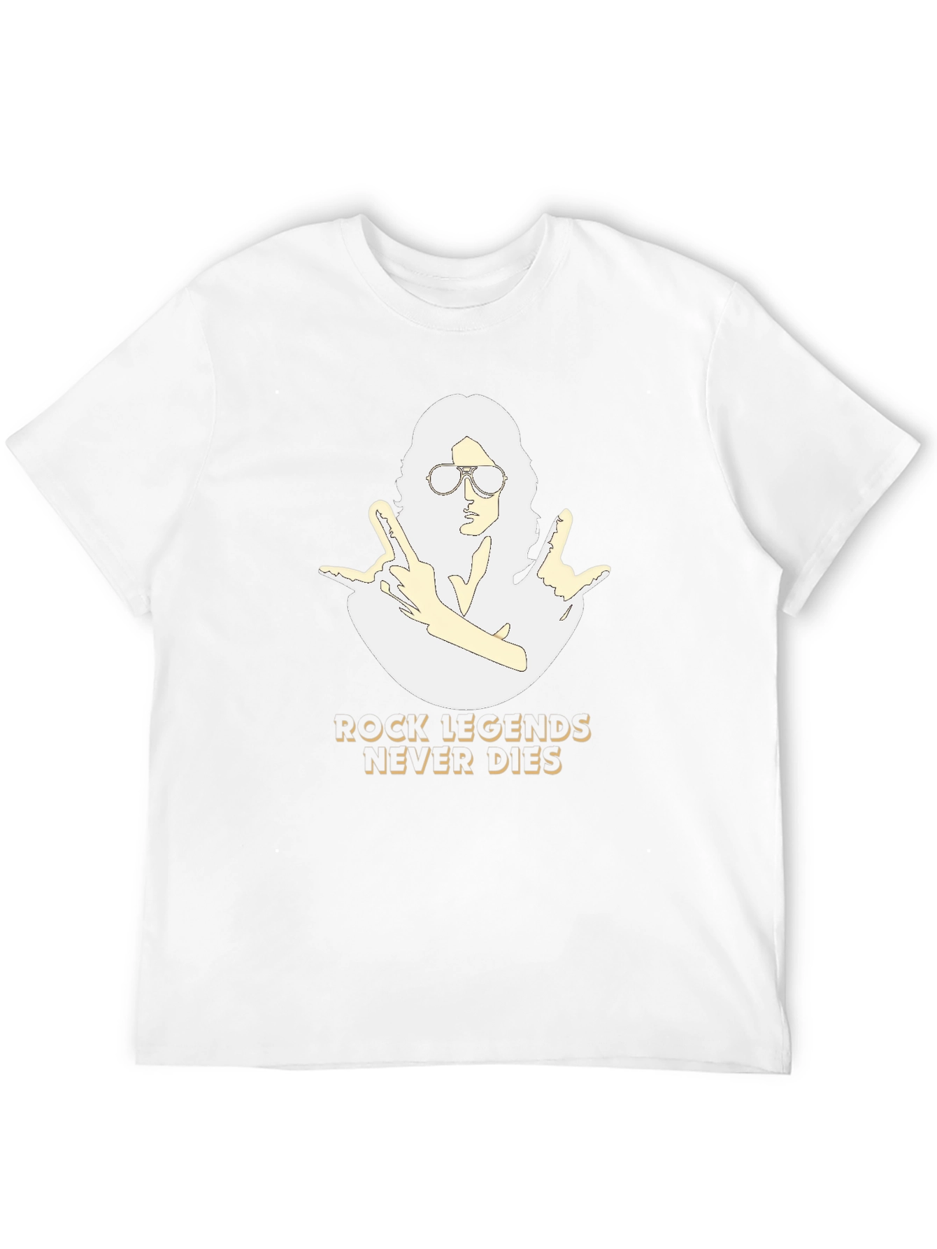 Rock Legends Never Die Graphic Tee