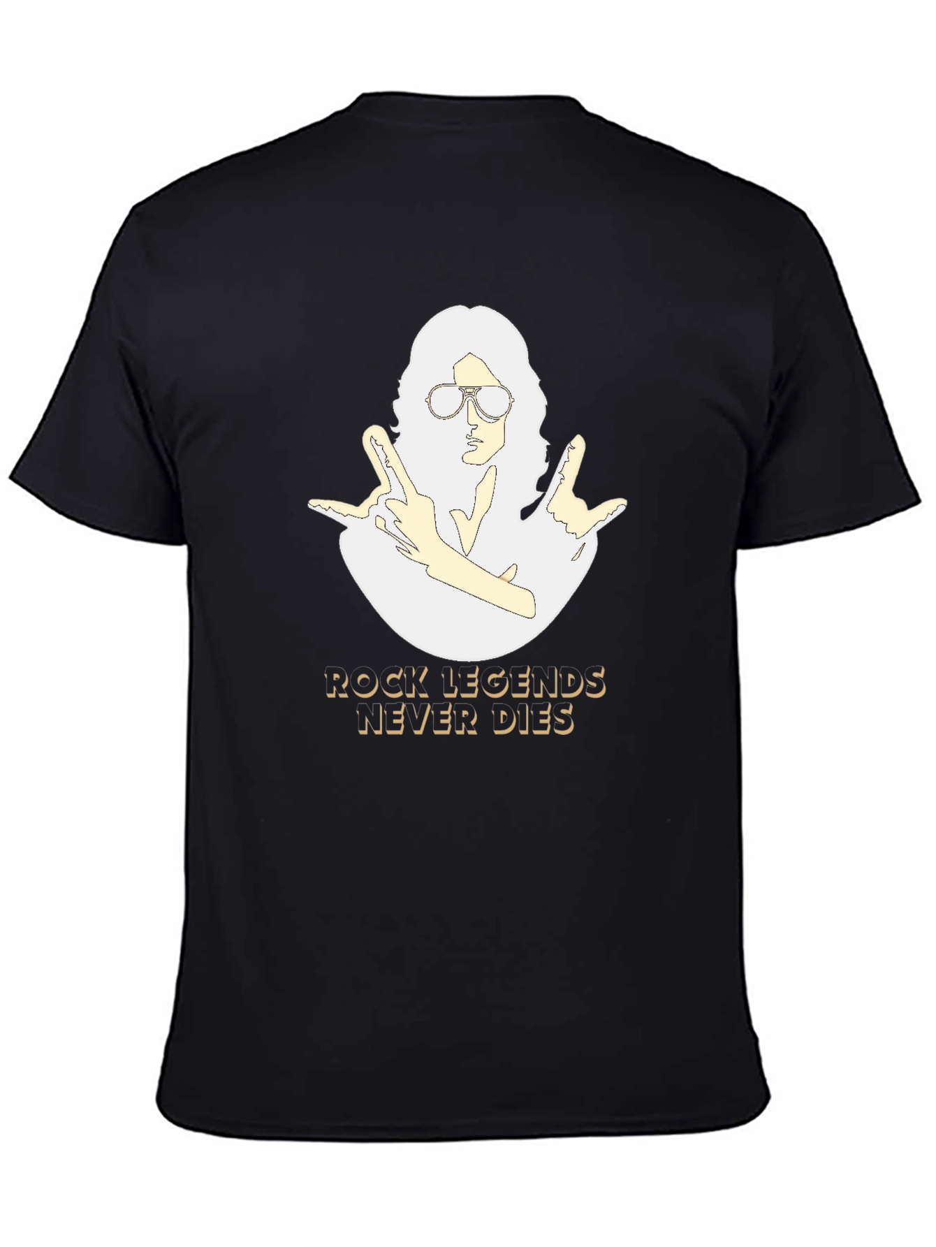 Rock Legends Never Die Graphic Tee