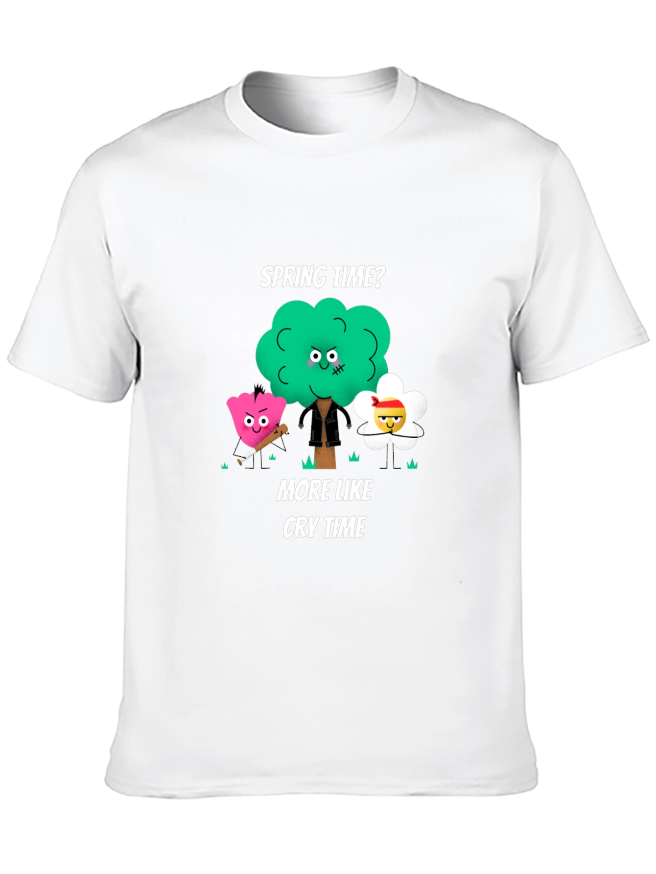 Spring Time Cry Time Graphic T-Shirt