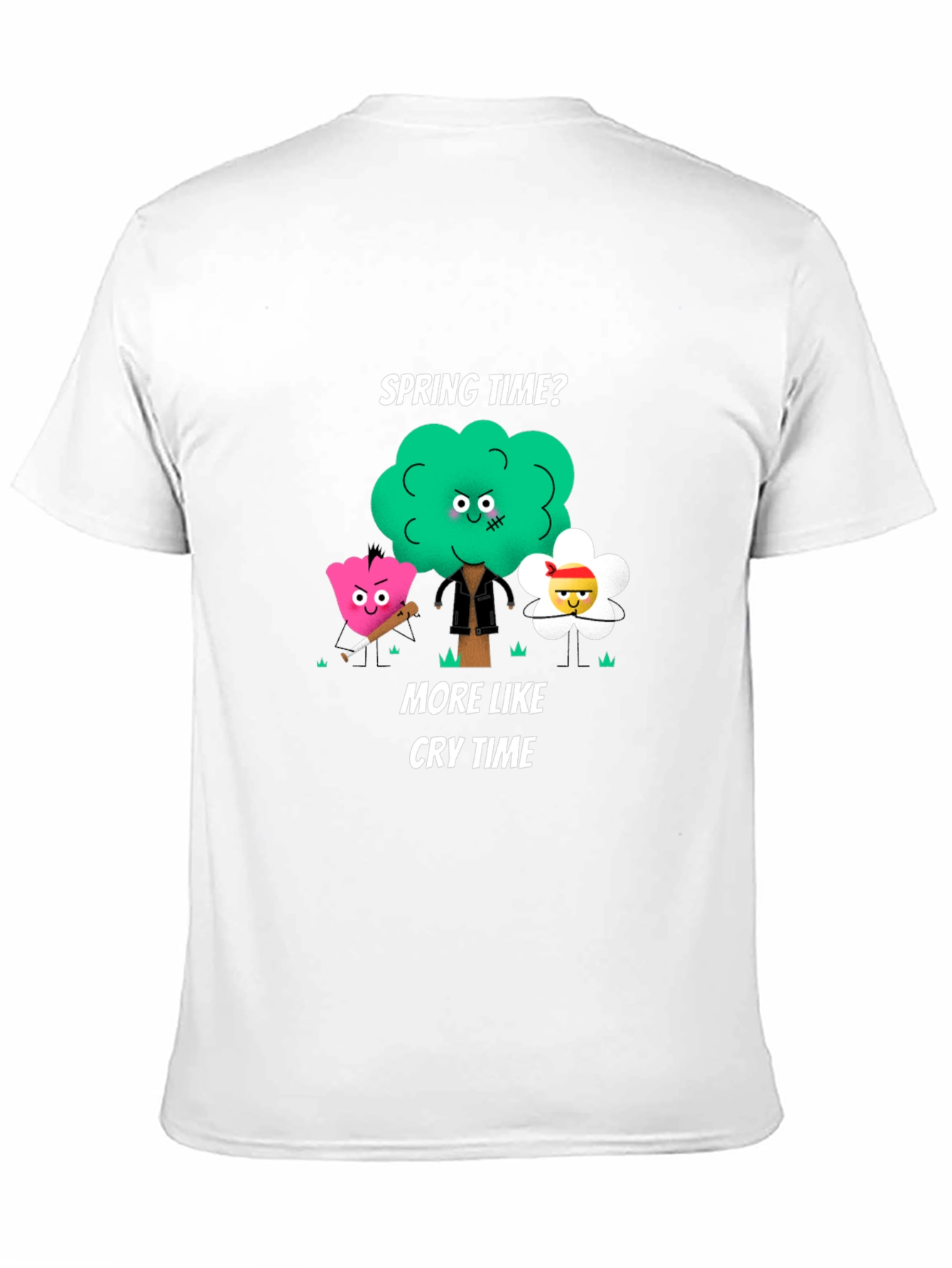Spring Time Cry Time Graphic T-Shirt