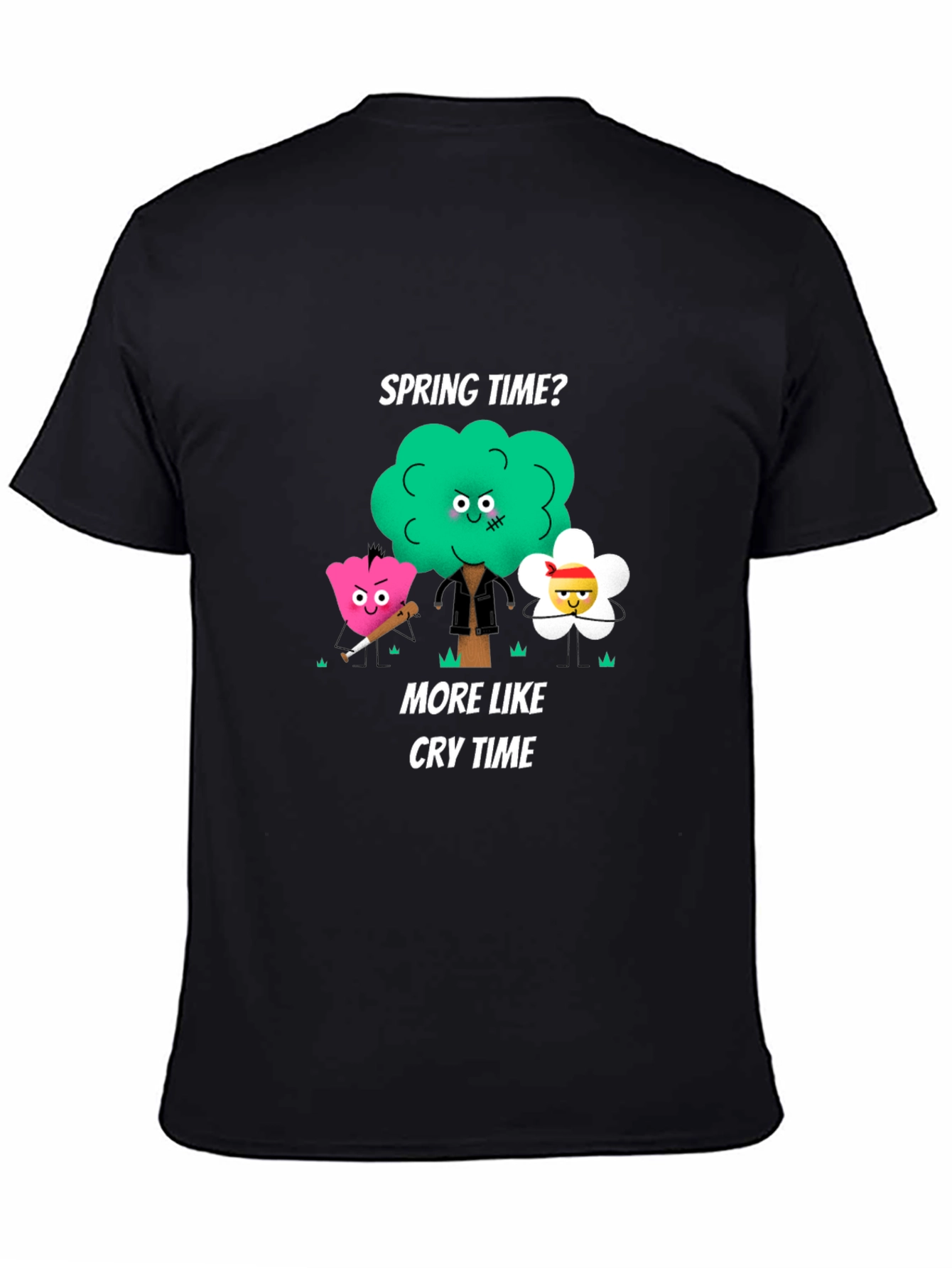 Spring Time Cry Time Graphic T-Shirt