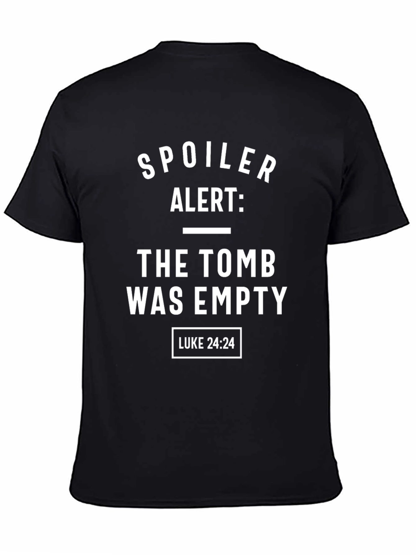 Spoiler Alert Tomb Empty Graphic T-Shirt