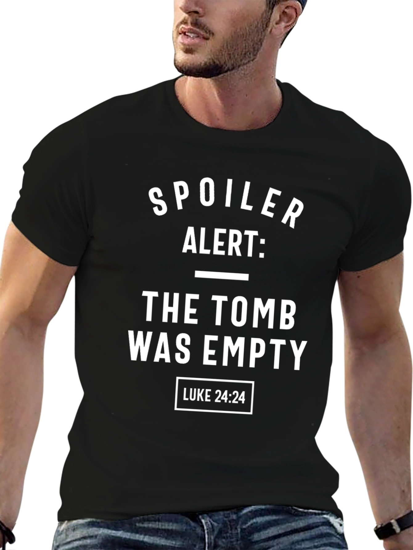 Spoiler Alert Tomb Empty Graphic T-Shirt
