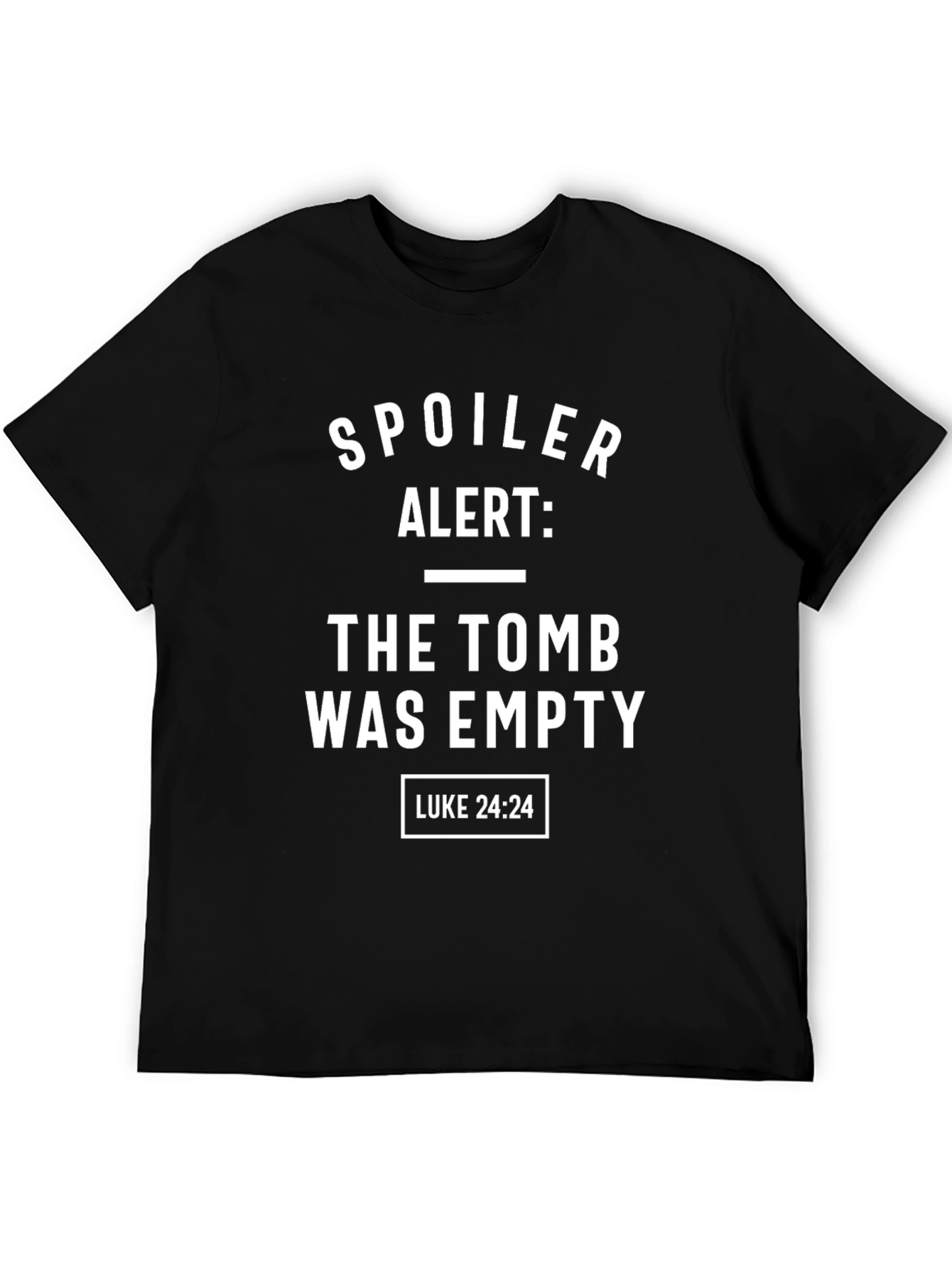 Spoiler Alert Tomb Empty Graphic T-Shirt