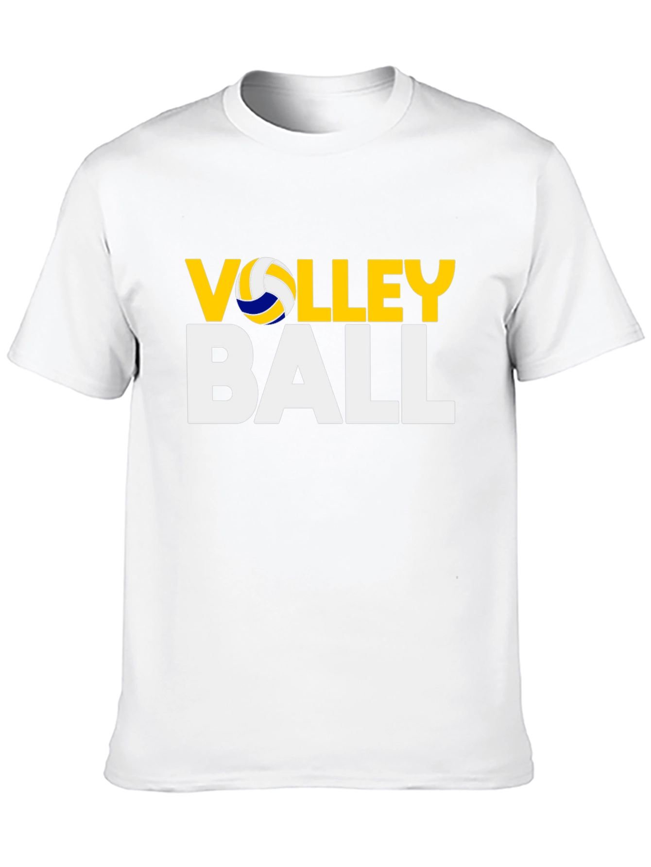Volleyball Graphic Tee - Sporty Casual T-Shirt