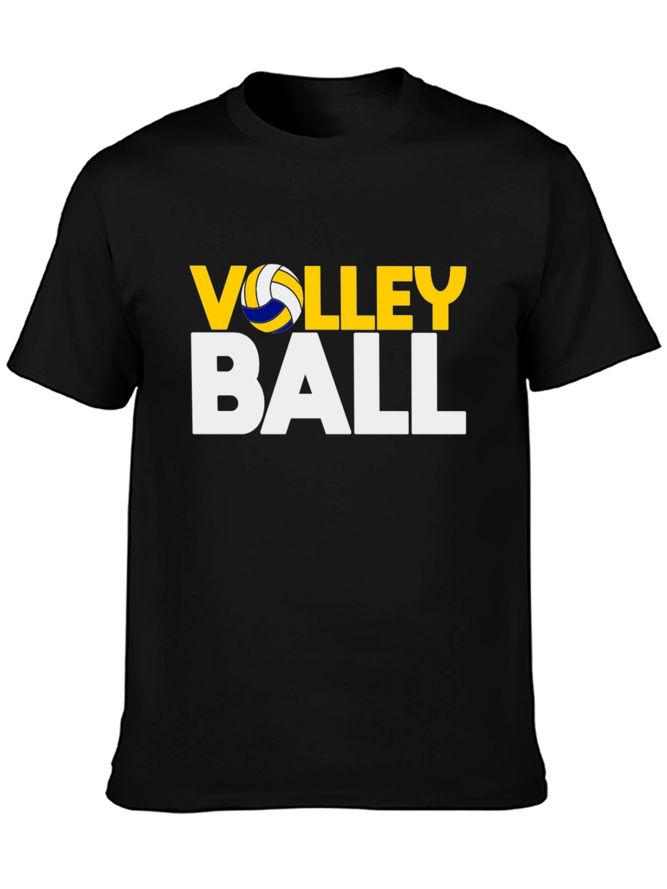 Volleyball Graphic Tee - Sporty Casual T-Shirt