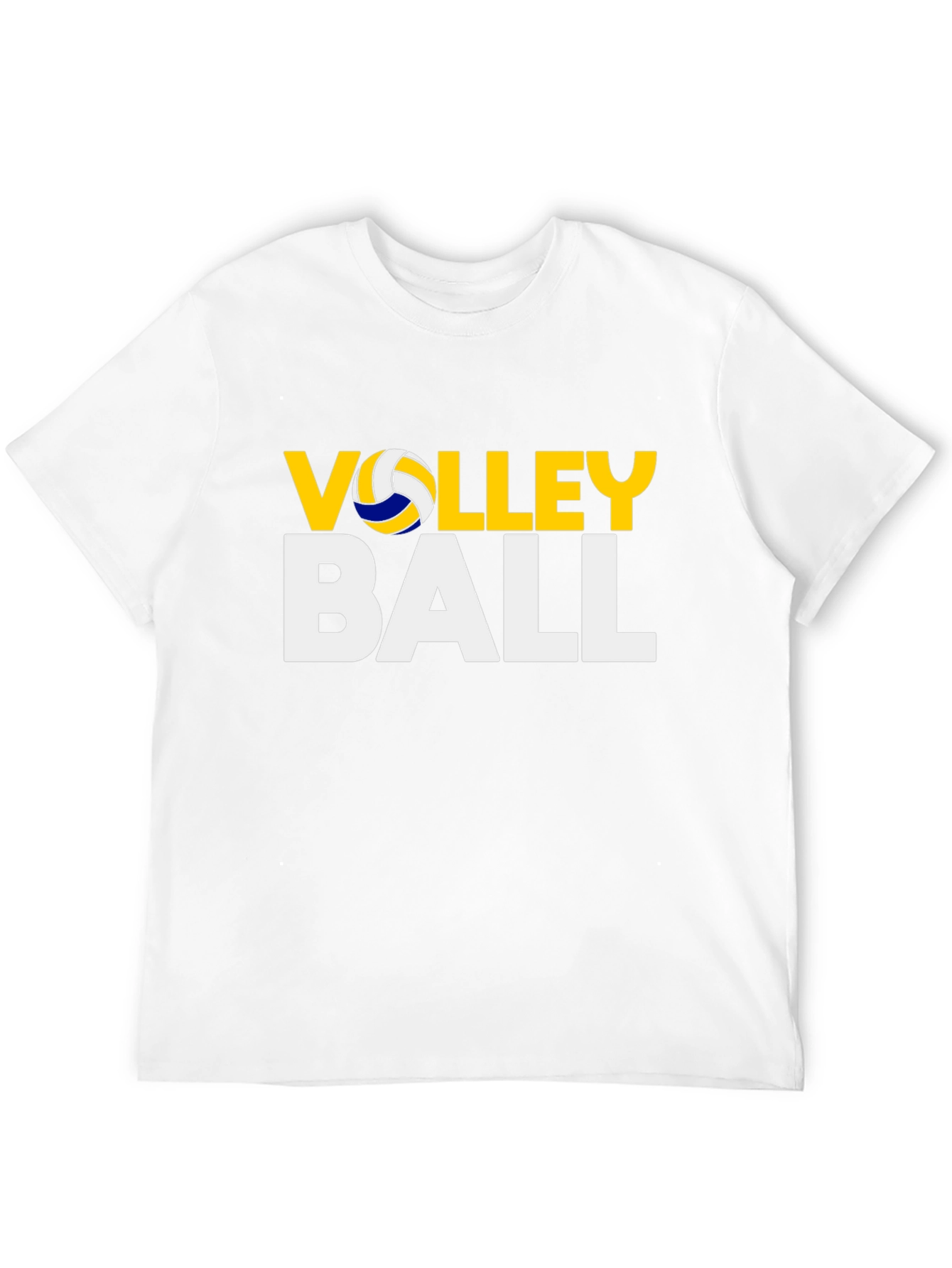 Volleyball Graphic Tee - Sporty Casual T-Shirt
